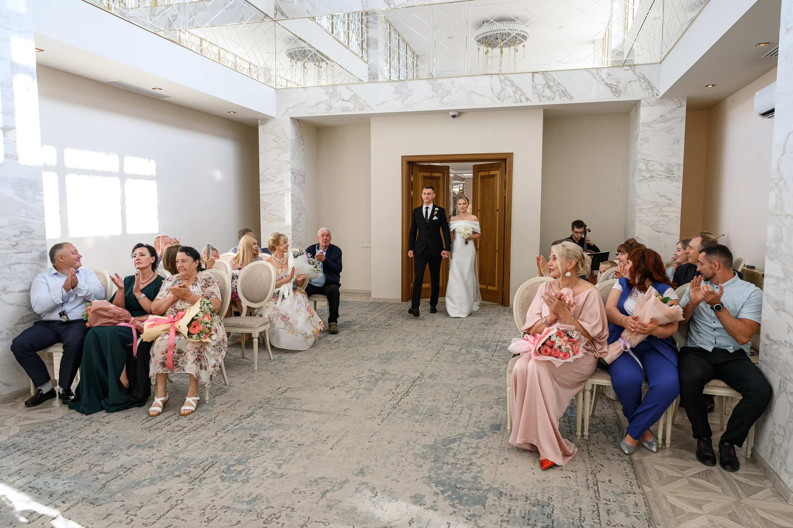Свадьба Дворец бракосочетания № 4. Свадебный фотограф Москва Юрий Кульман