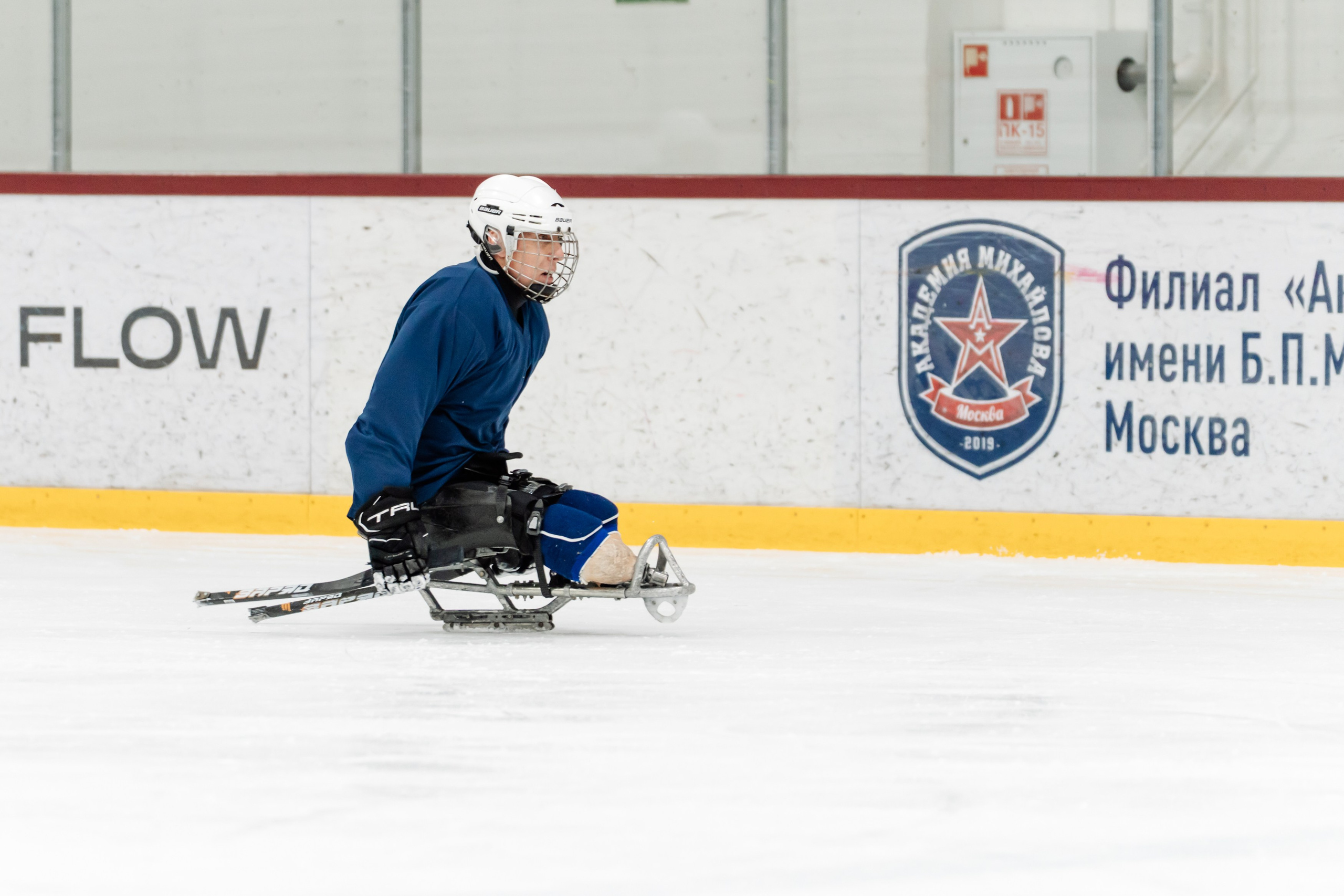 Игра в следж хоккей приуроченная 23.02.26 в арене Сталкер