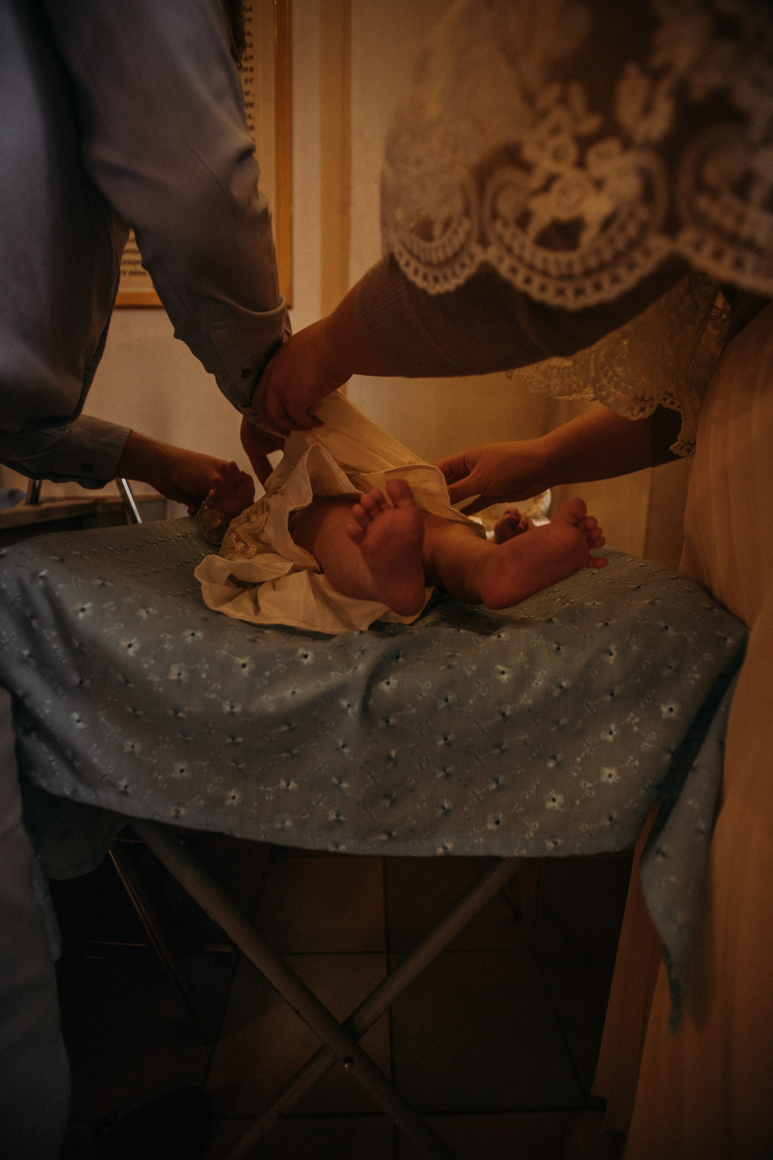 Крещение Аглаи. Венера Гайн. Репортажный фотограф  Тюмень. Обучение фотографии с 0