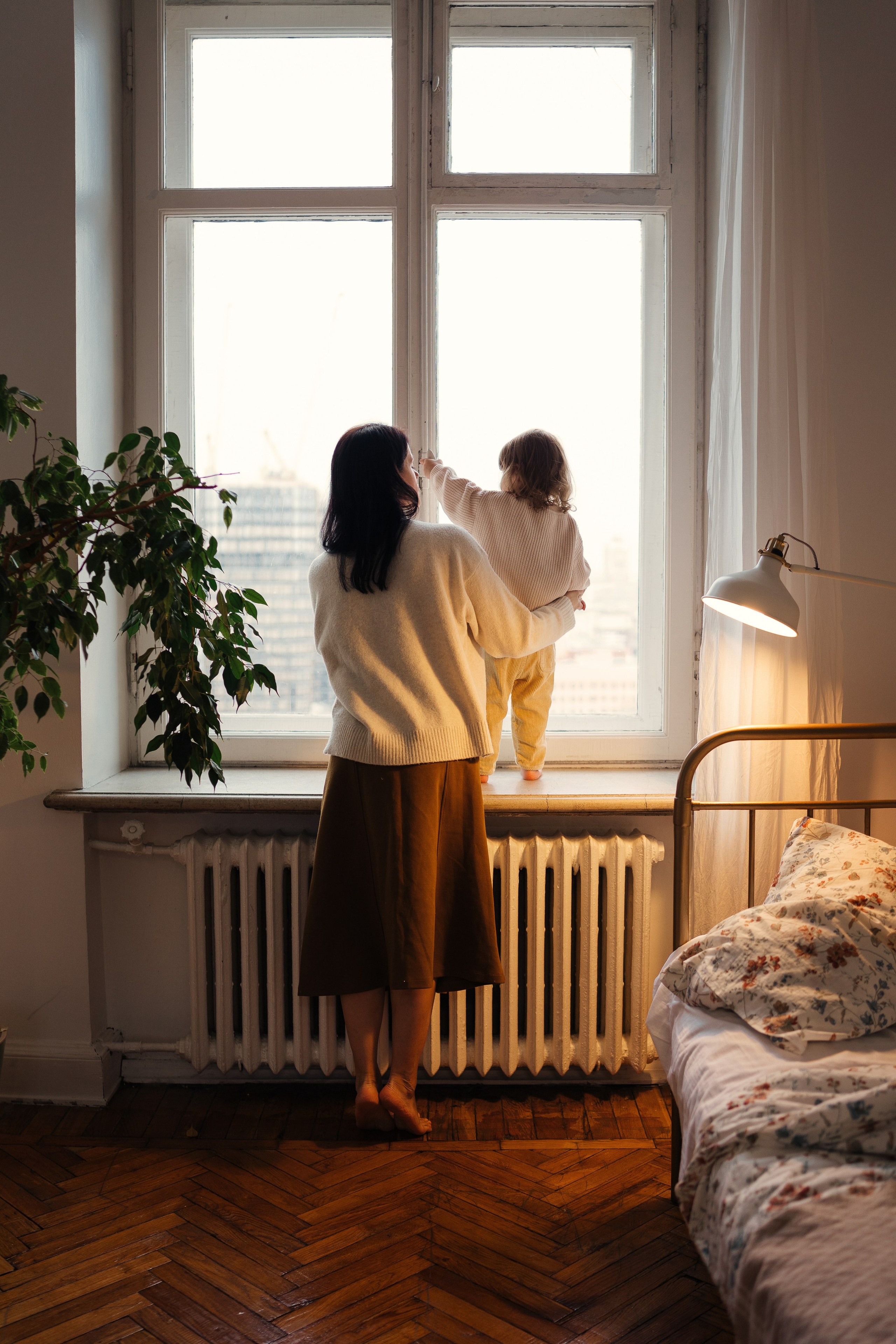 Домашняя фотосессия мама и дочка. Семейный фотограф в Москве Галина Гончар