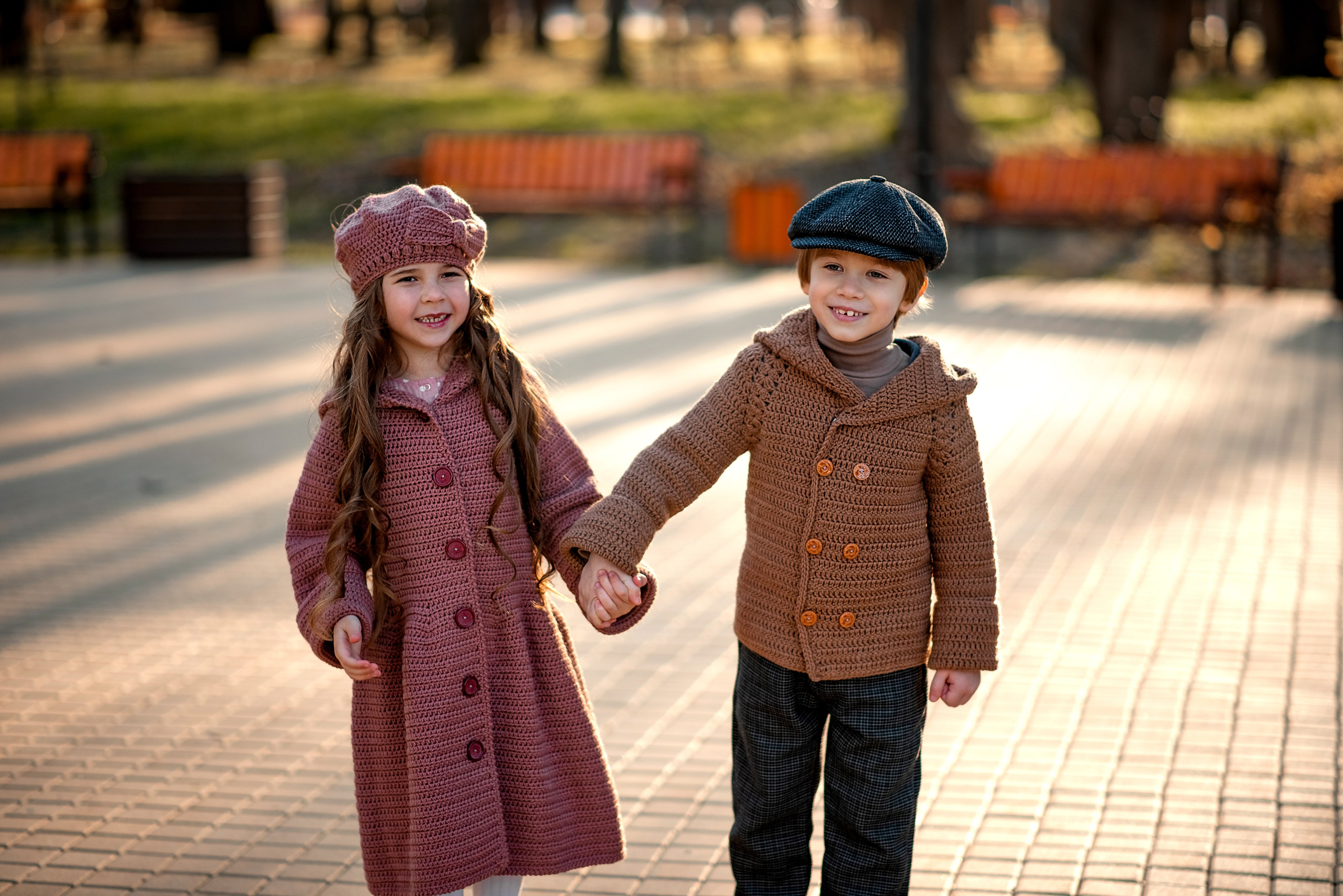 Лев и Диана. Детская фотосессия в парке. Семейный и детский фотограф в Туле Светлана Воронкова