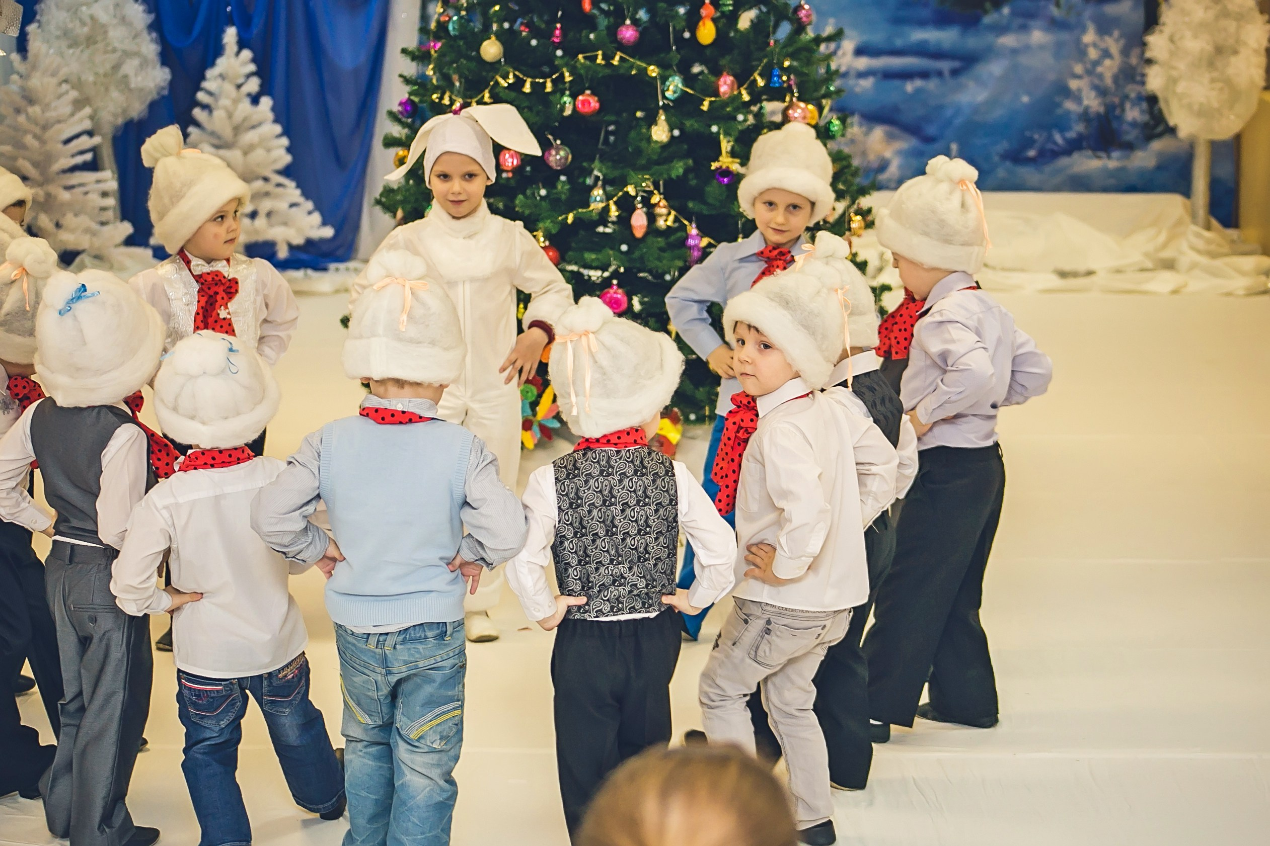 Новый год в саду. Семейный и детский фотограф в Нижнем Новгороде