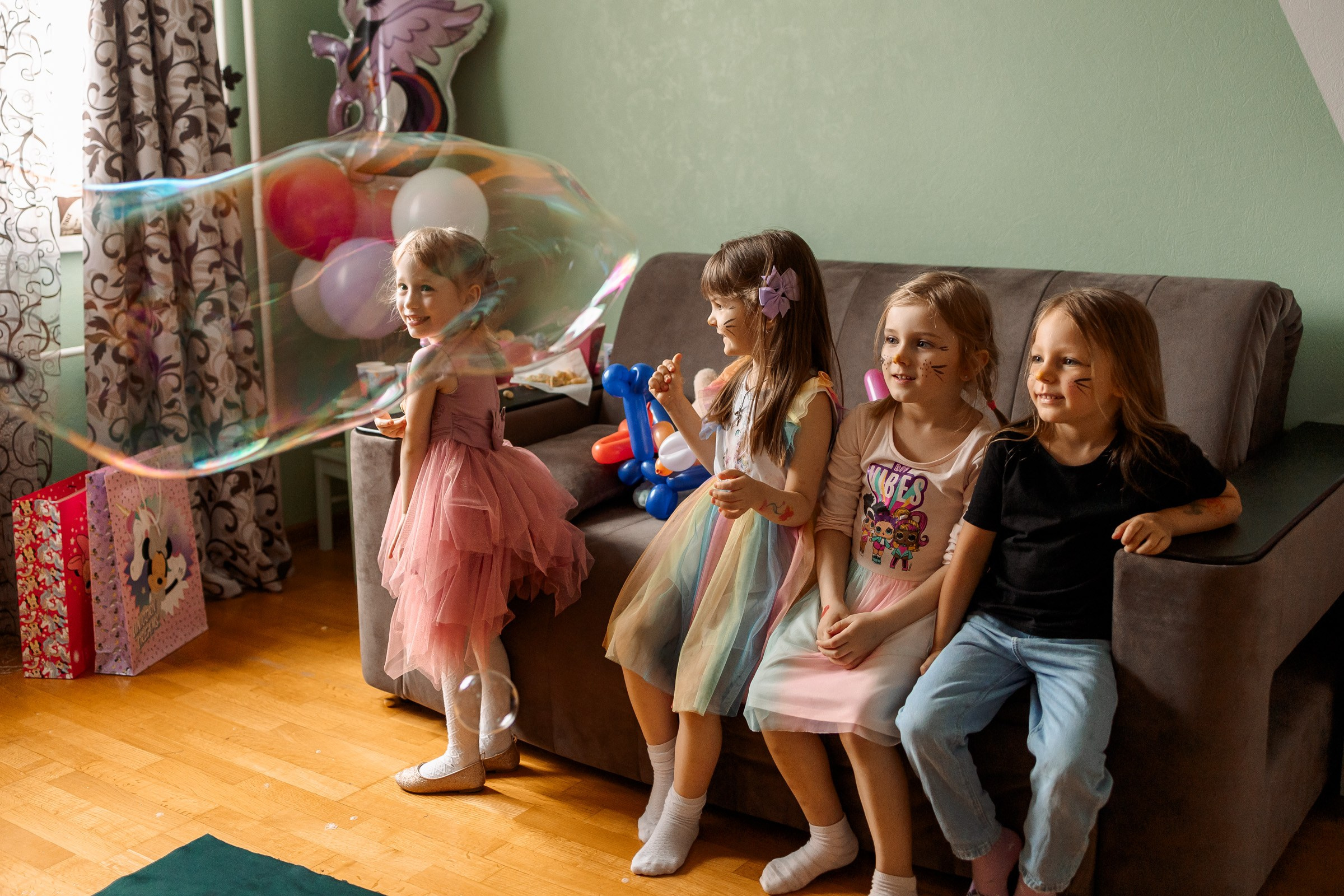 День рождения 5 лет. Семейный Фотограф в Москве Евгения Симоненко