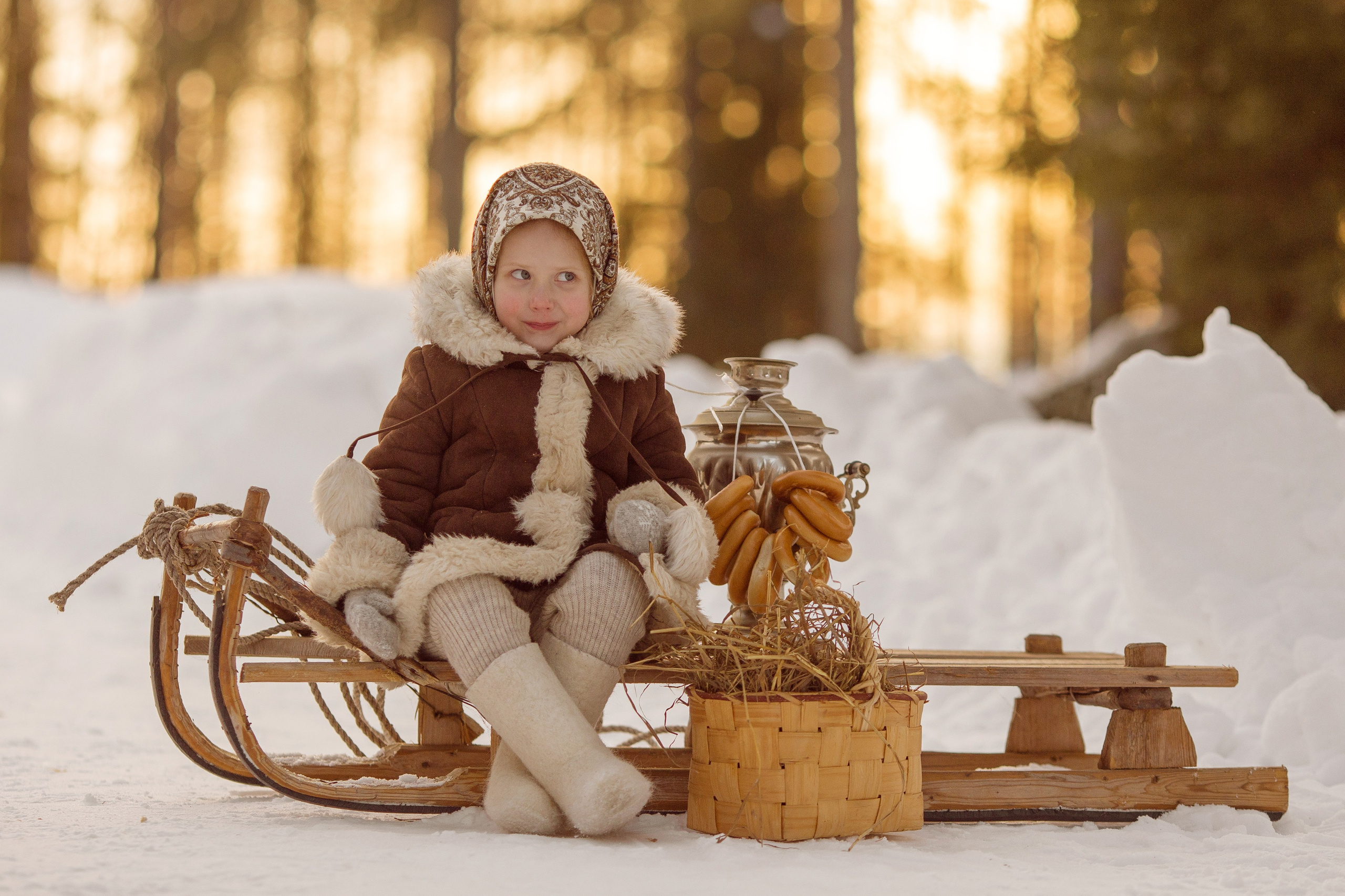 Детская фотосессия в Малых Карелах