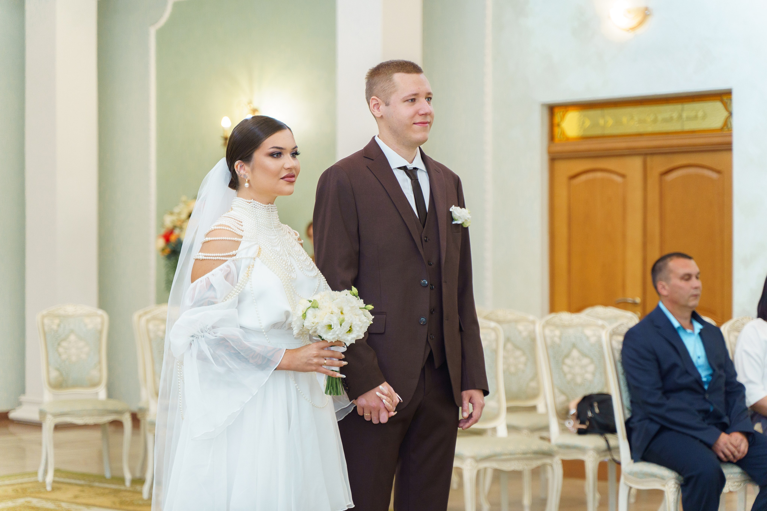 Камерная регистрация в ЗАГСе Приморского района г. Санкт-Петербург. Professional photoartist in St. Petersburg (wedding, reportage, portrait, model book, love story) Alexander Shvedov