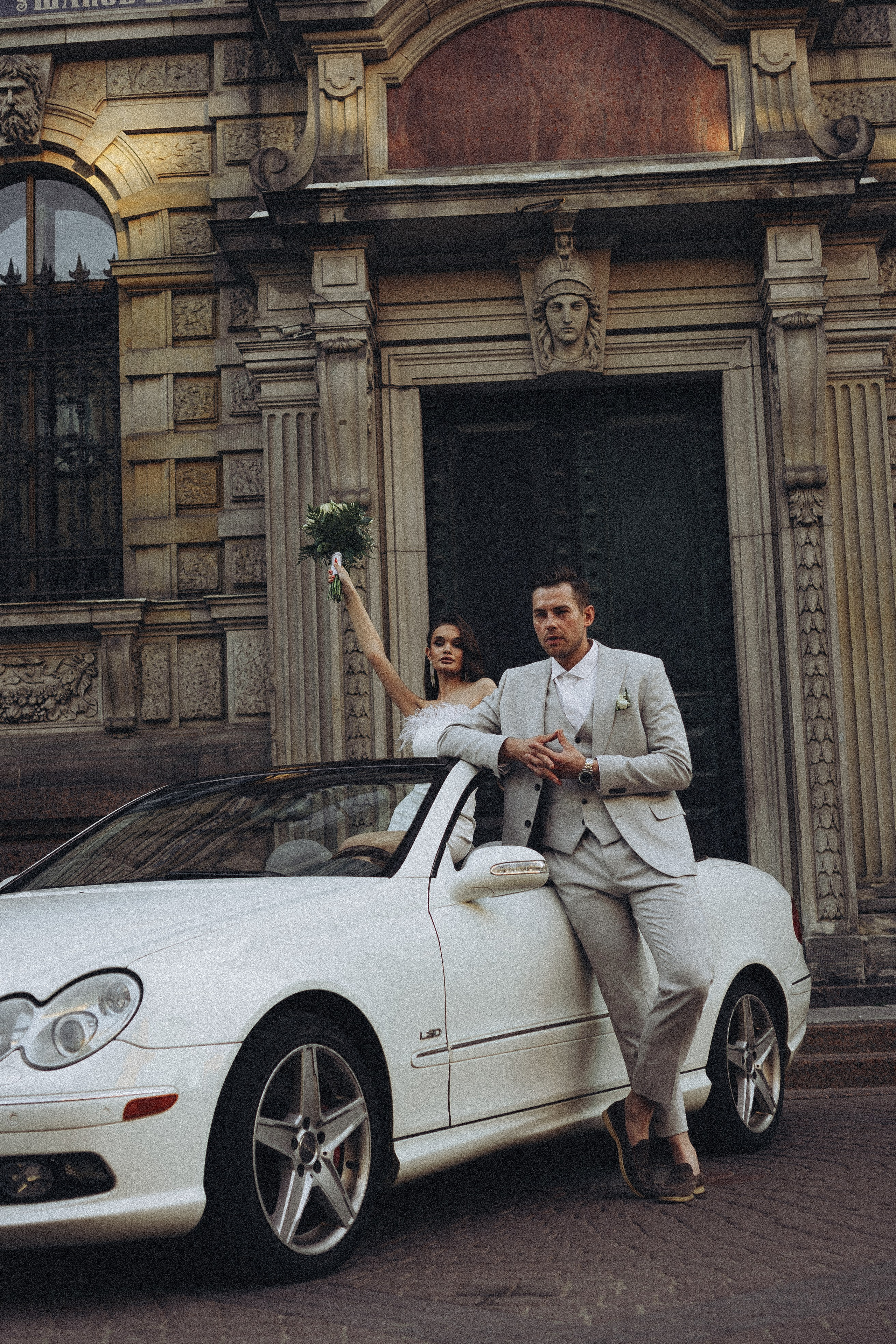 Свадебная сьемка у академии Штиглица. Профессиональный фотограф, Санкт-Петербург — Виктория Богомолова