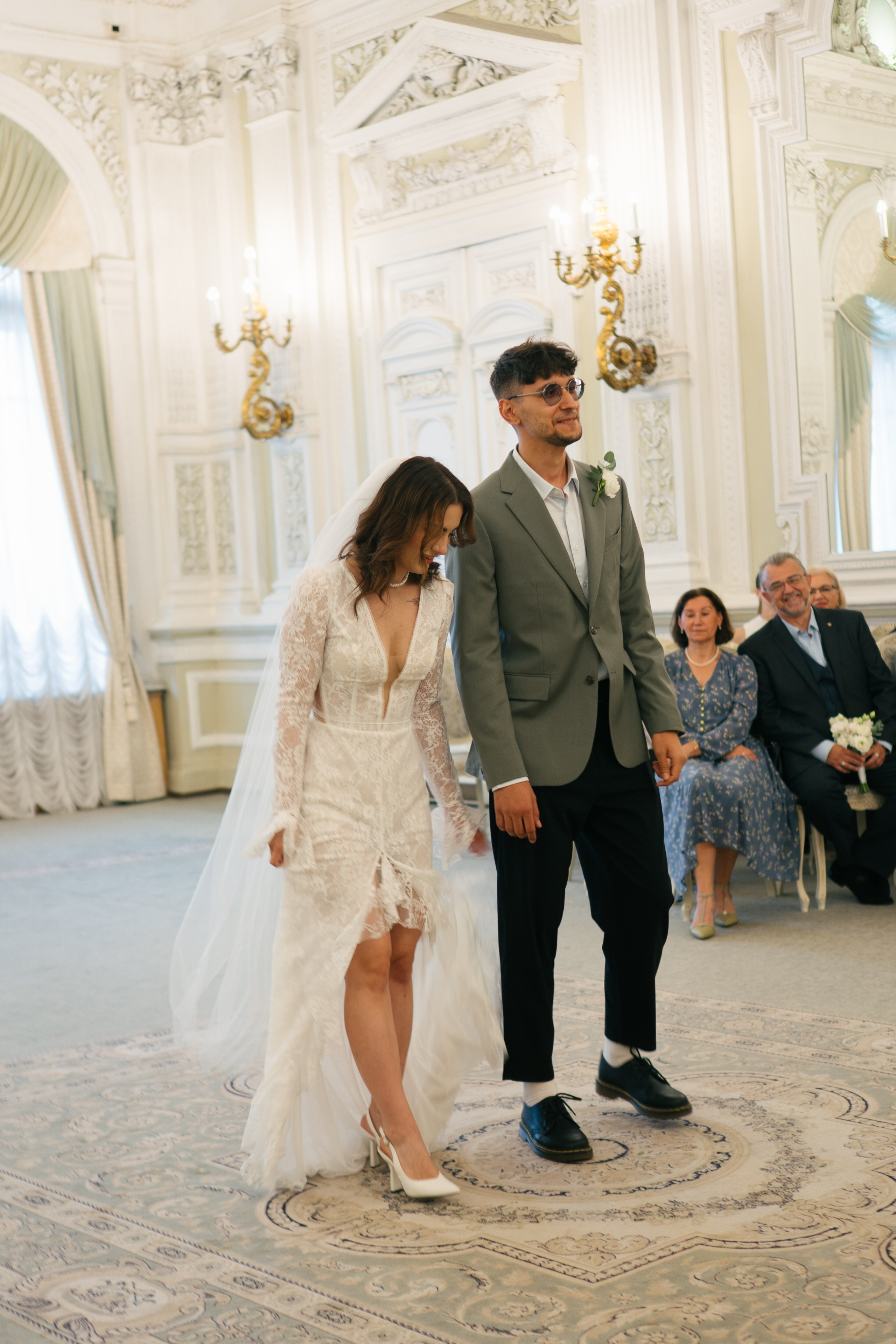 СВАДЕБНАЯ СЬЕМКА В ПЕРВОМ ДВОРЦЕ БРАКОСОЧЕТАНИЯ. Профессиональный фотограф, Санкт-Петербург — Виктория Богомолова