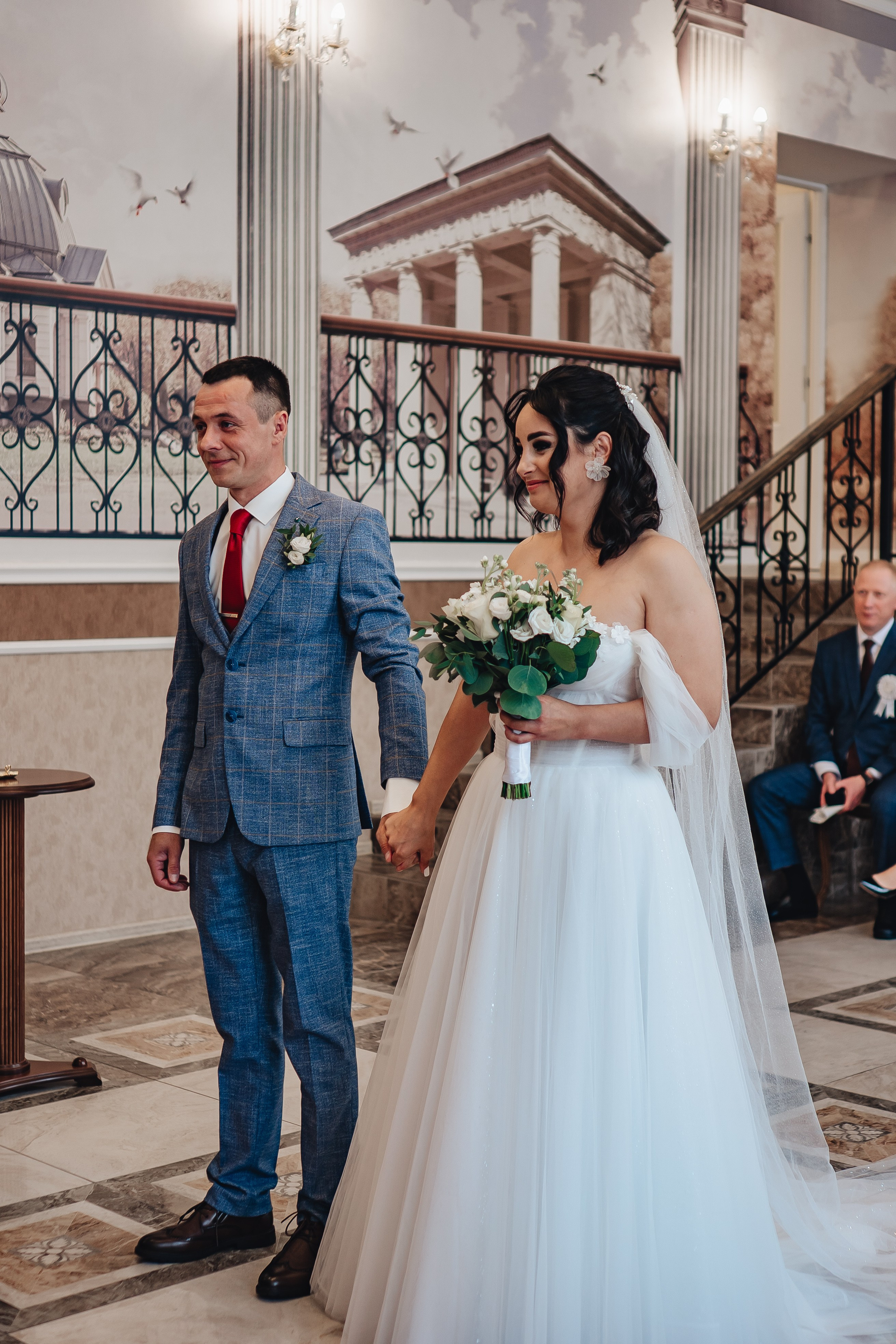 СВАДЕБНАЯ СЬЕМКА В ЗАГСЕ НА МОСКОВСКОМ ПРОСПЕКТЕ. Профессиональный фотограф, Санкт-Петербург — Виктория Богомолова