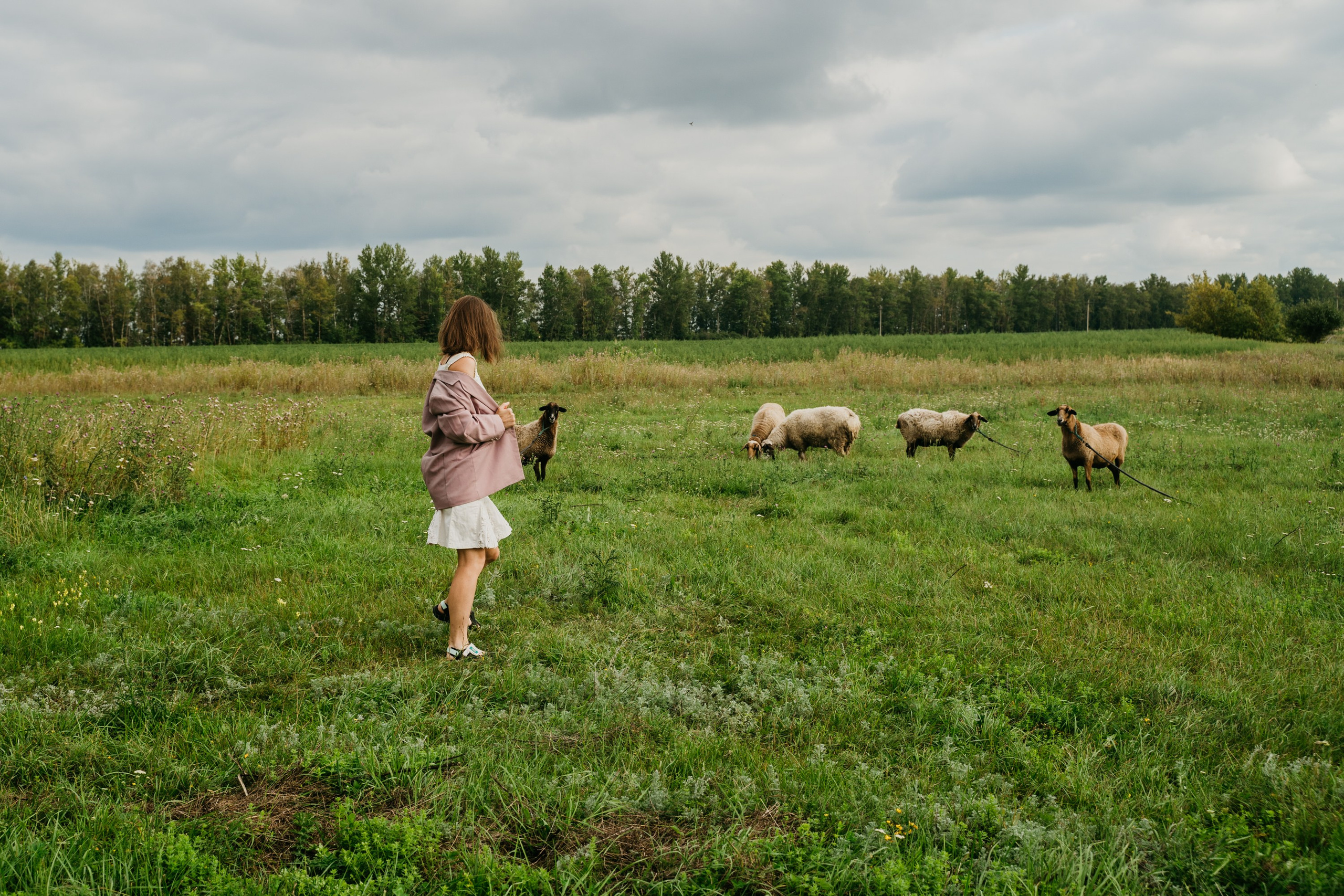 Деревенские мотивы портретной фотографии. Свадебный, семейный, портретный, репортажный фотограф в Санкт-Петербурге