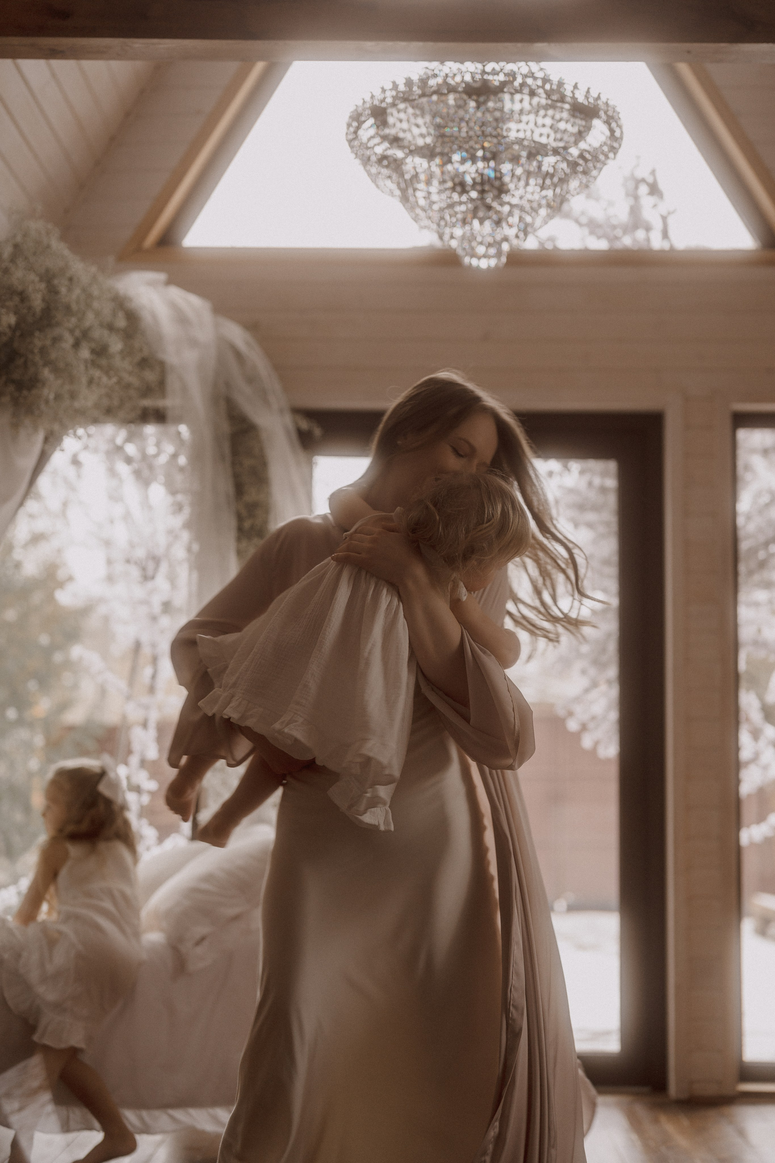 Семейная фотосессия г. Пушкино. Николь, Мия и Александра. Семейный и детский фотограф в Сергиев Посаде, Хотьково Якимчук Любовь