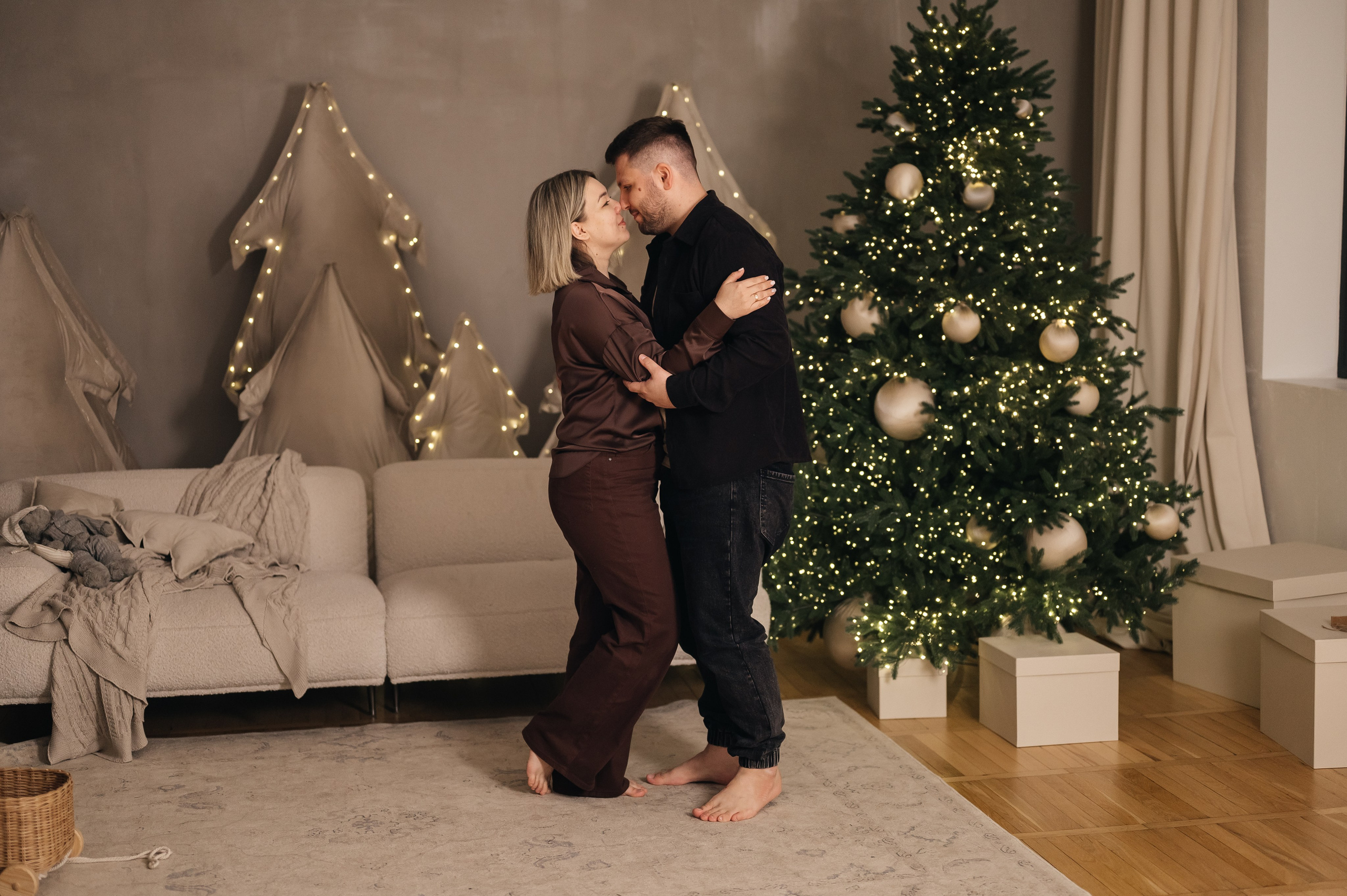 Новогодняя фотосессия. Свадебный и семейный фотограф в Краснодаре Алина Мельник