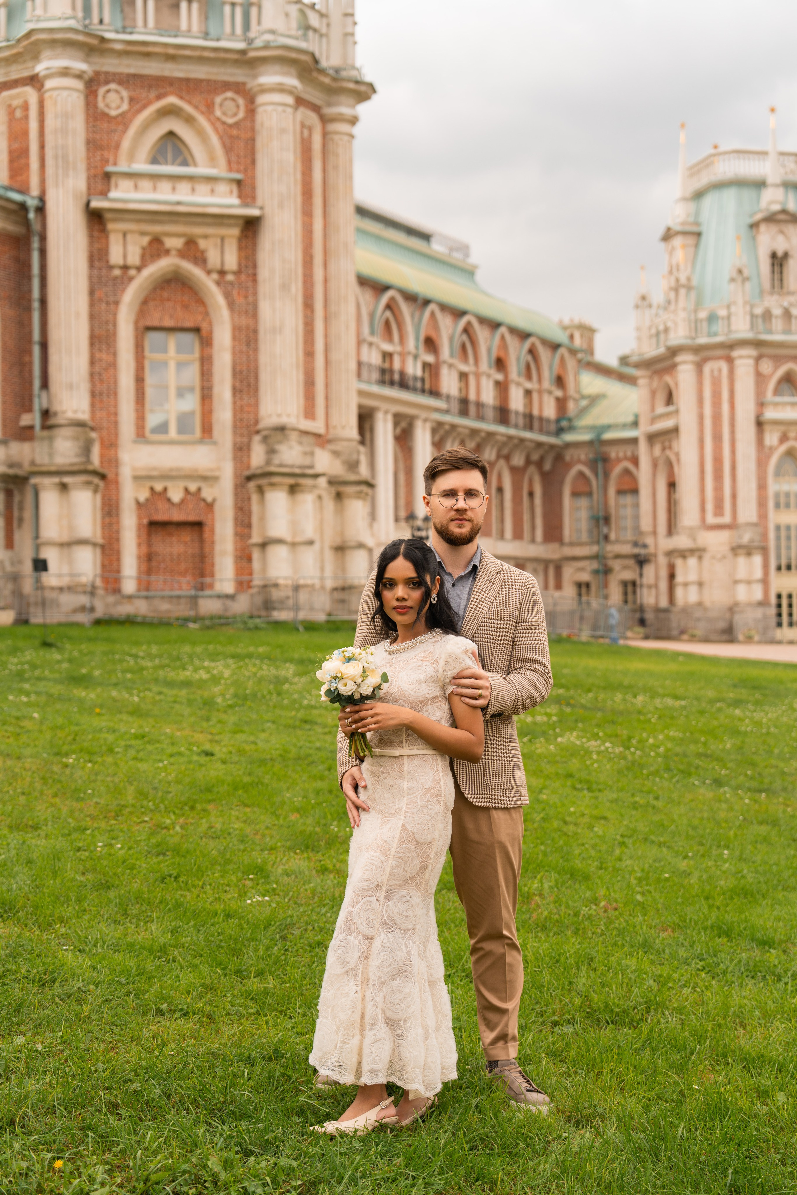 Максим и Харша, Царицыно. Свадебный фотограф в Москве Анна Полушина