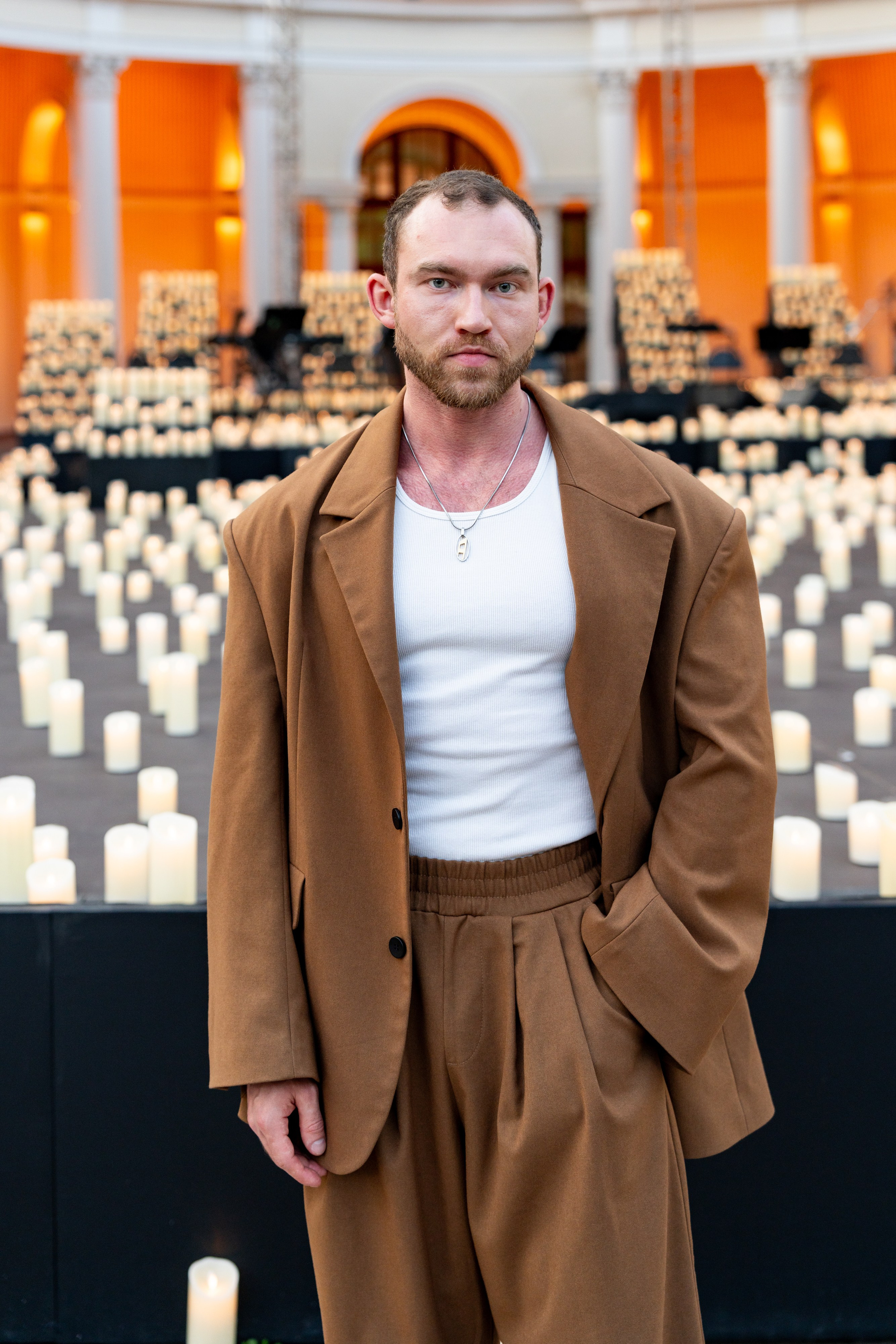 Симфонический оркестр Lumisfera при свечах. Фотограф Никита Комаров