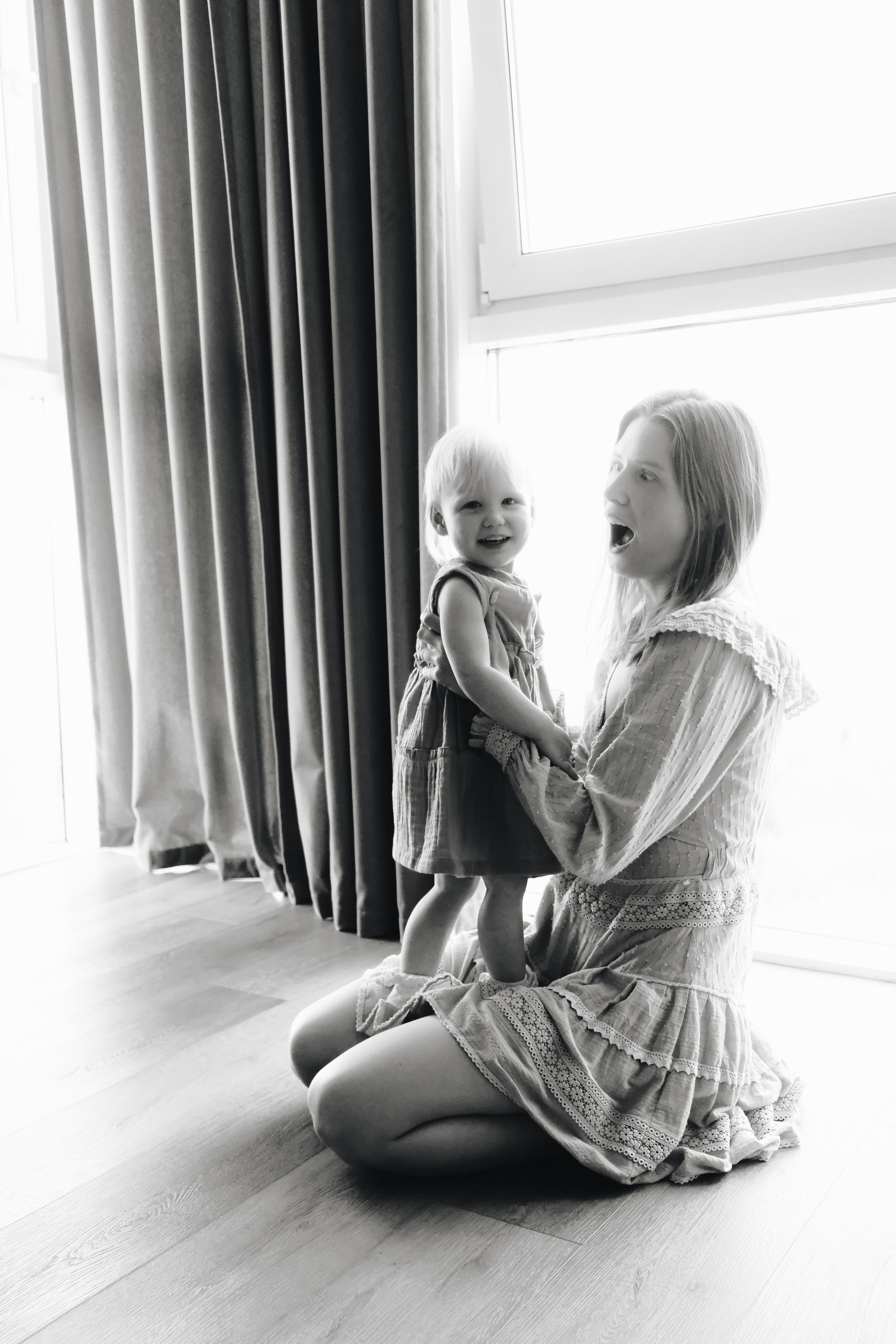 Екатерина с дочей. Фотограф Наташа Лисица