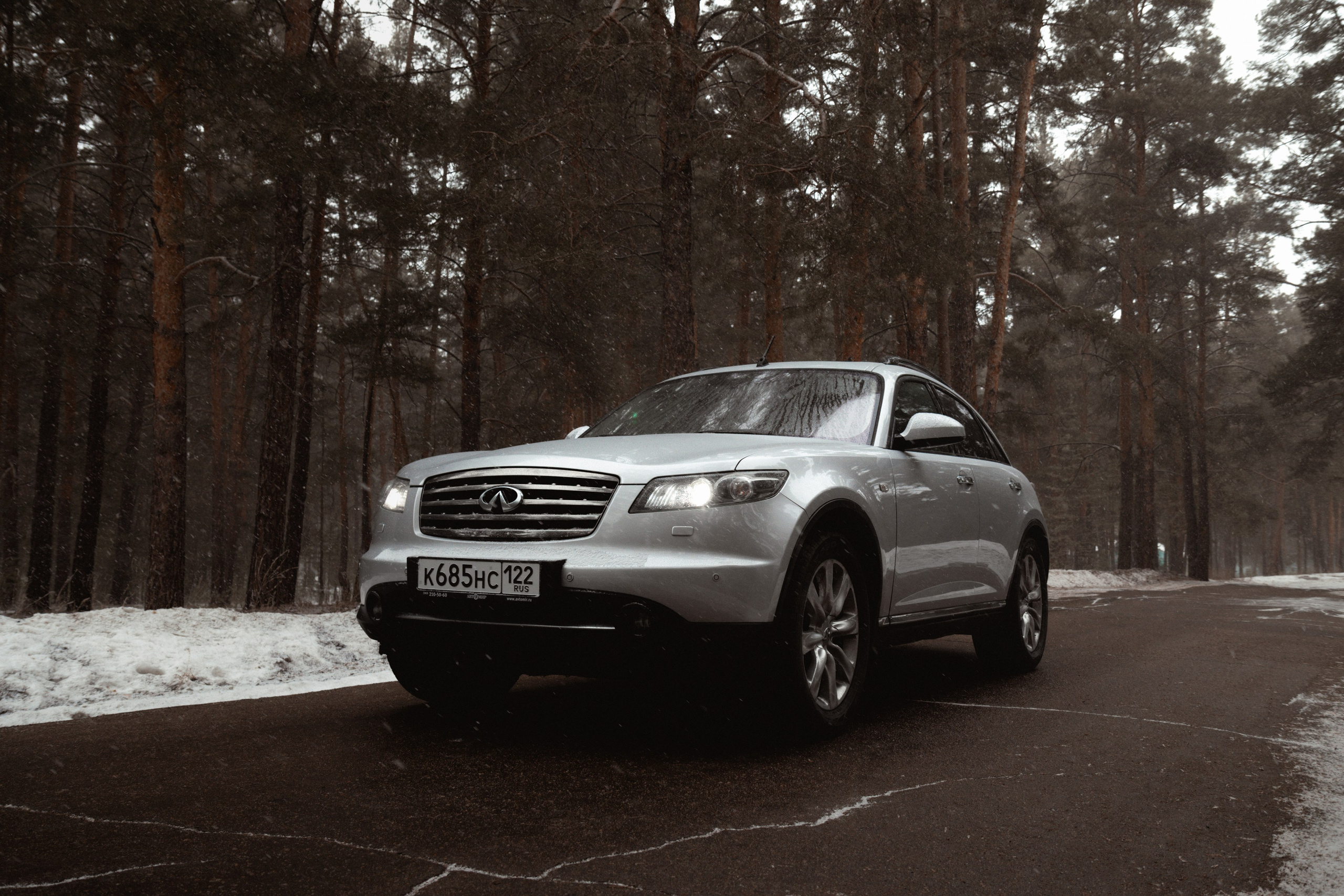 Infiniti FX35. Автомобильный фотограф и видеограф в Новосибирске|Александра Косухина