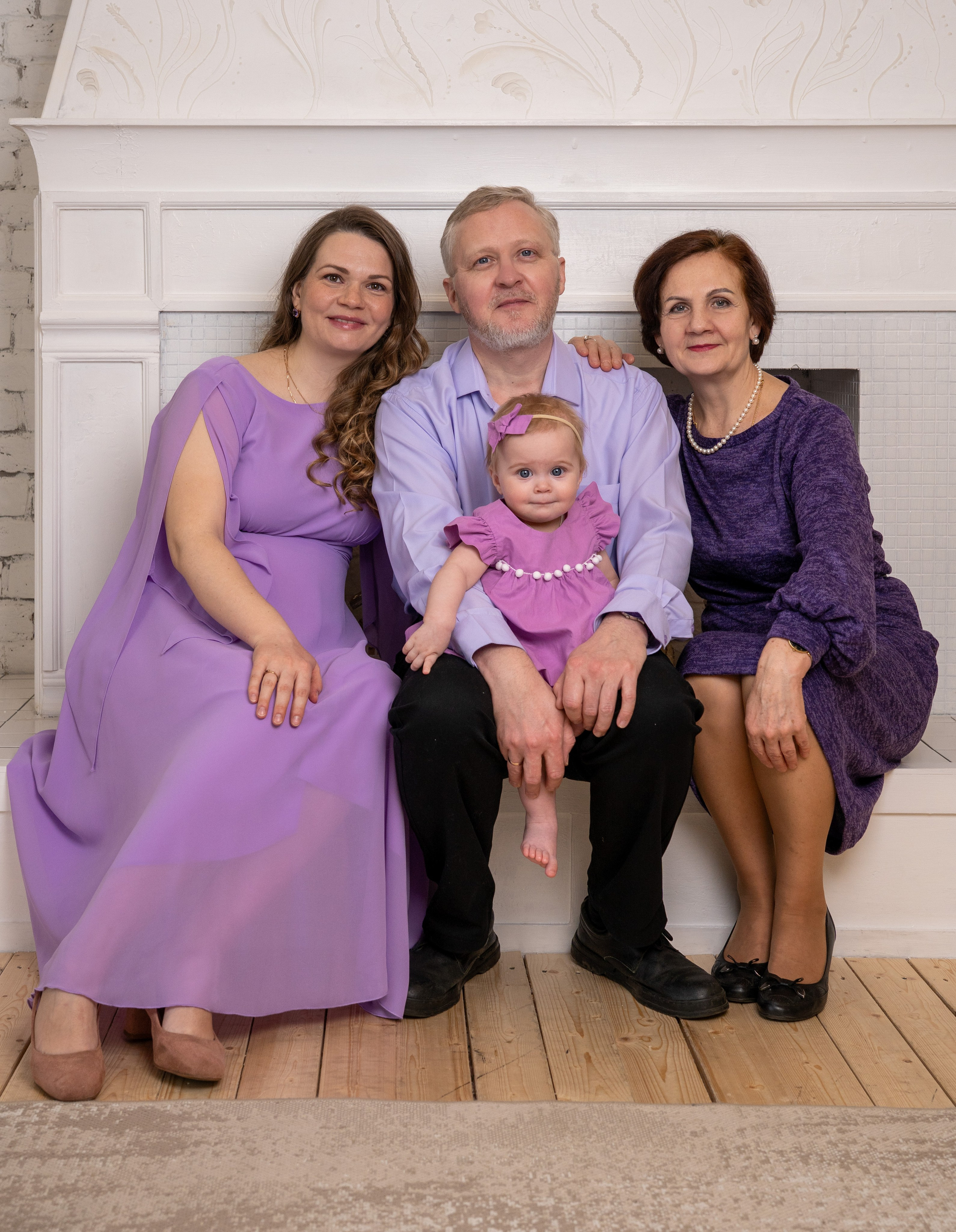 Семейная фотосессия для Анны. Студийный и портретный фотограф в САНКТ-ПЕТЕРБУРГЕИрина Махаон