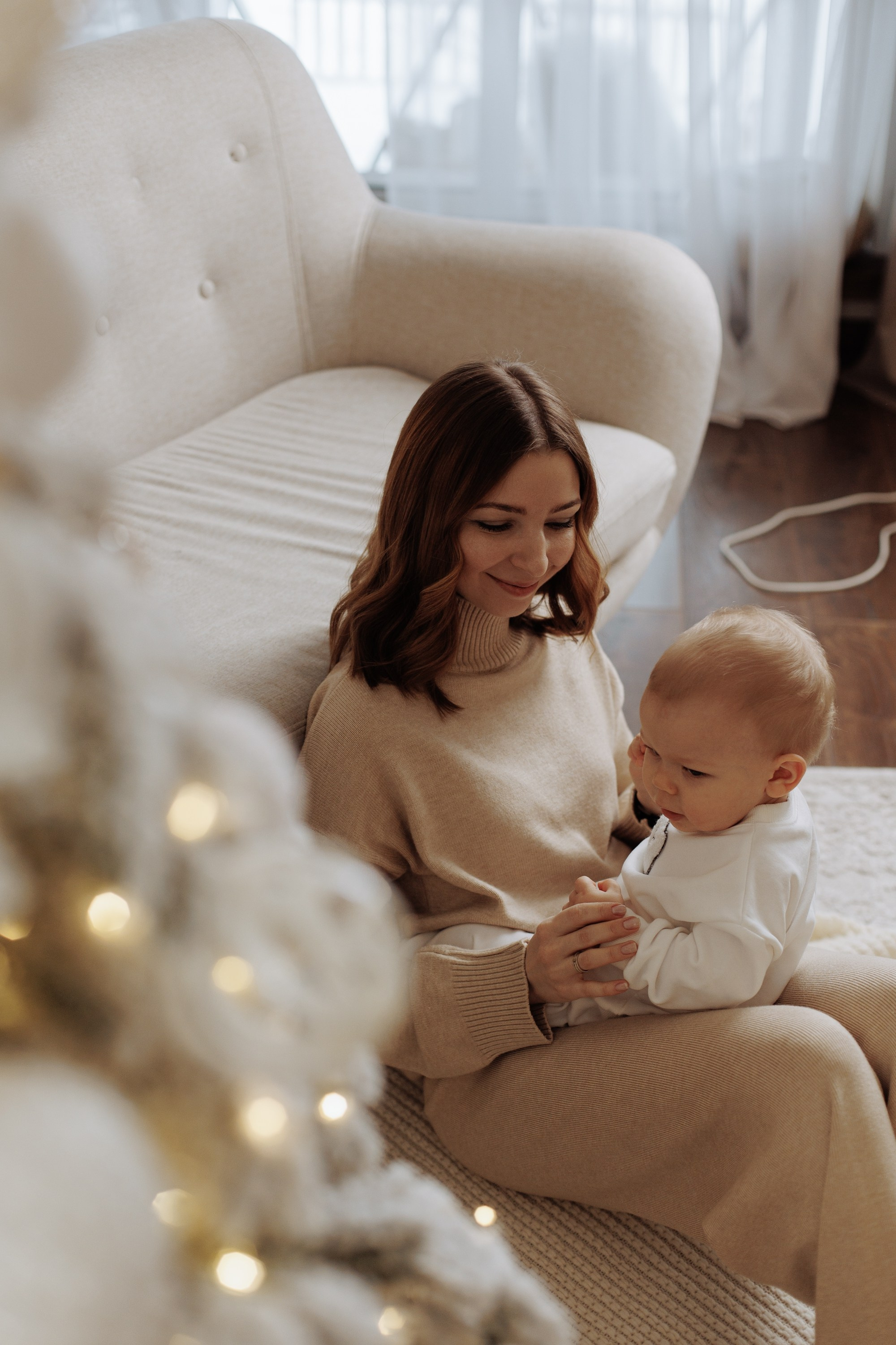 Семейная фотосессия «студия». Свадебный фотограф