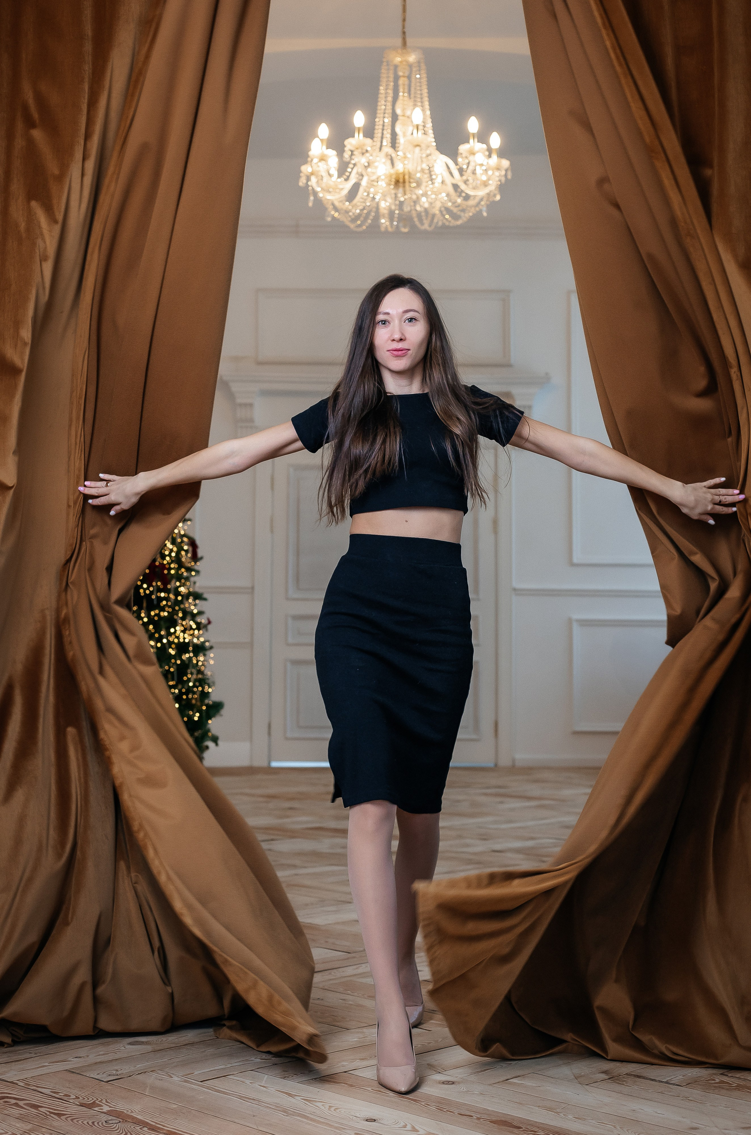 Новогодняя фотосессия в студии. Фотограф Татьяна Орлова