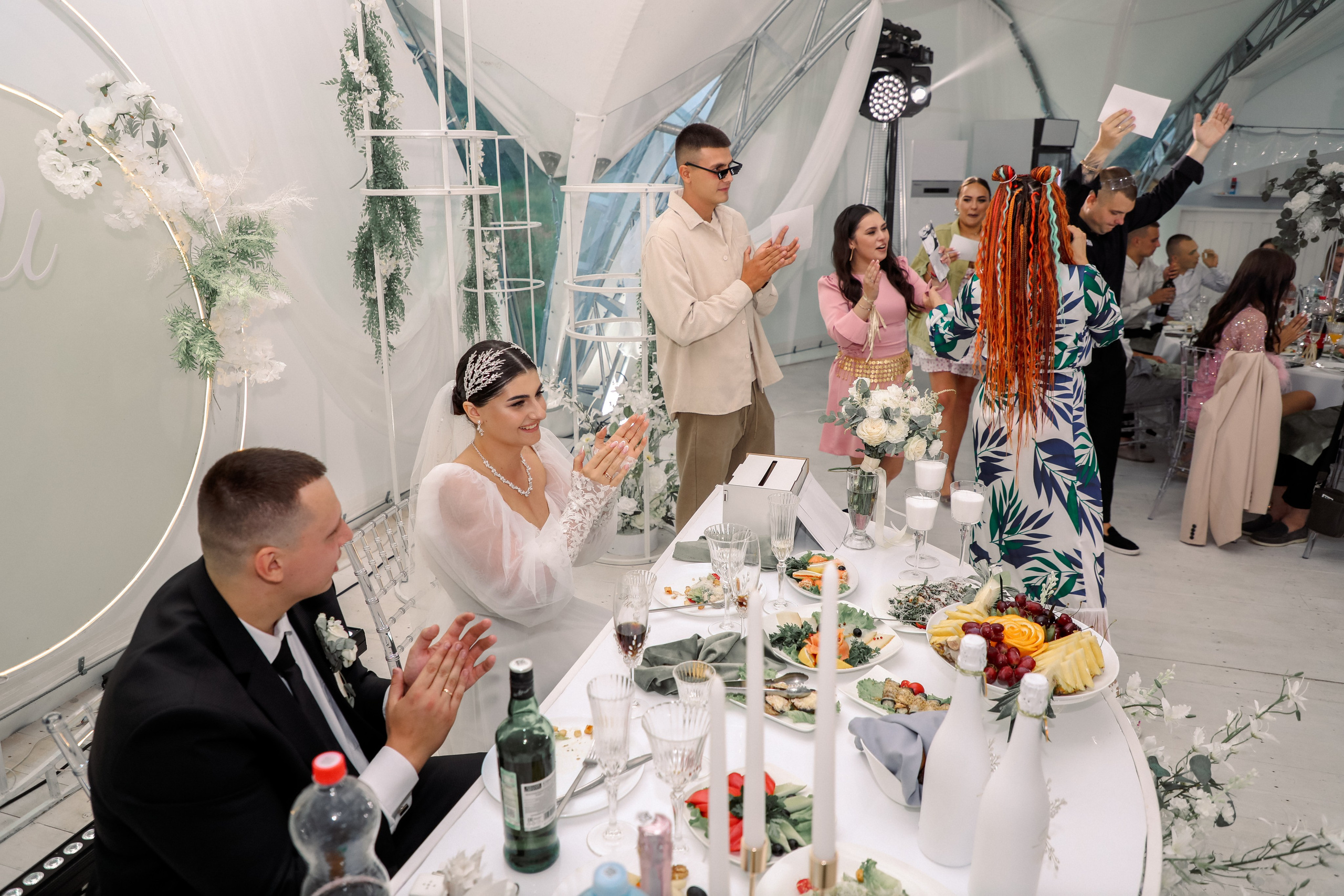 Данила и Ирина БАНКЕТ. Свадебный фотограф в Москве Анна Гусева