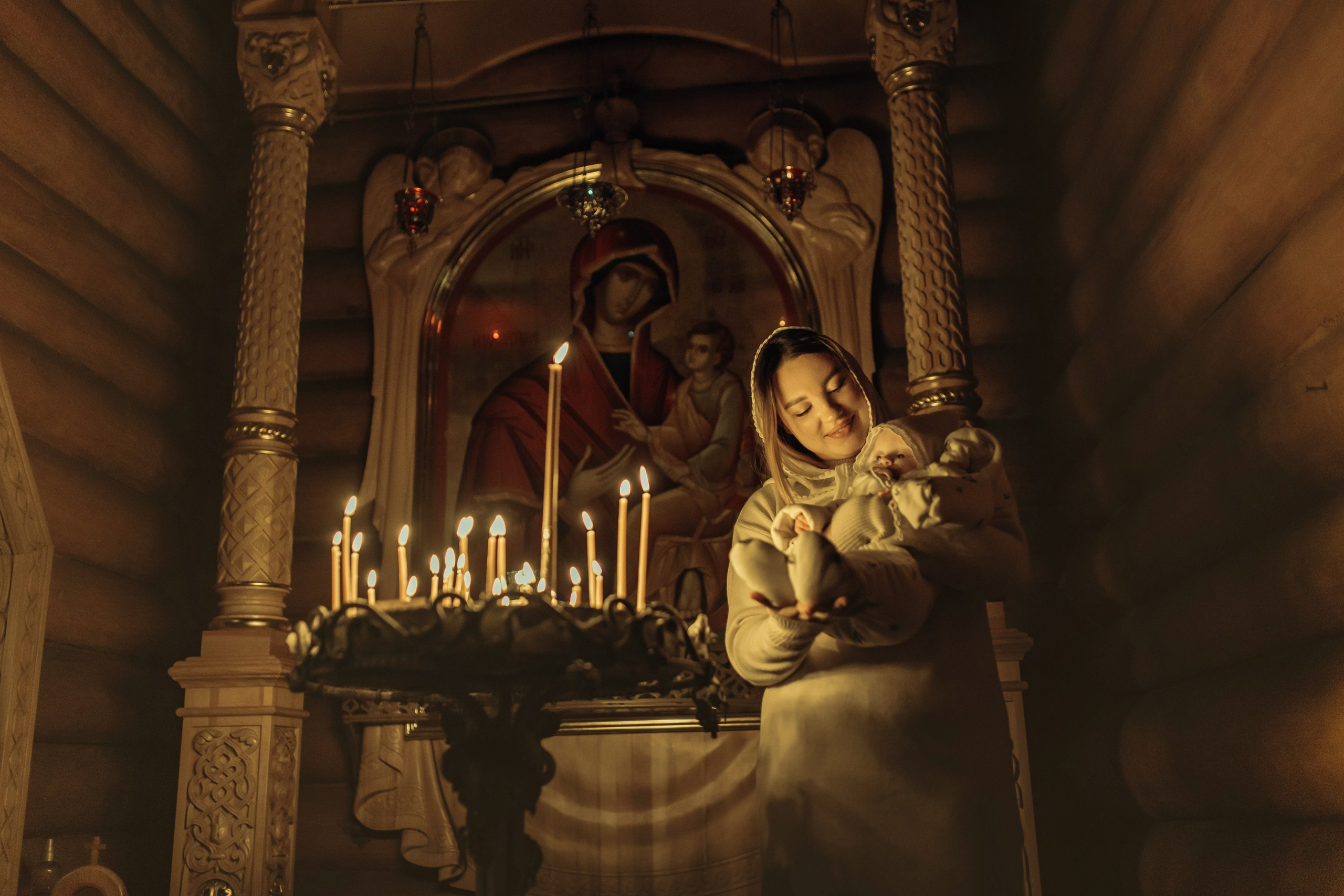 Крещение Эмилии, храм Святой Троицы, ноябрь 25