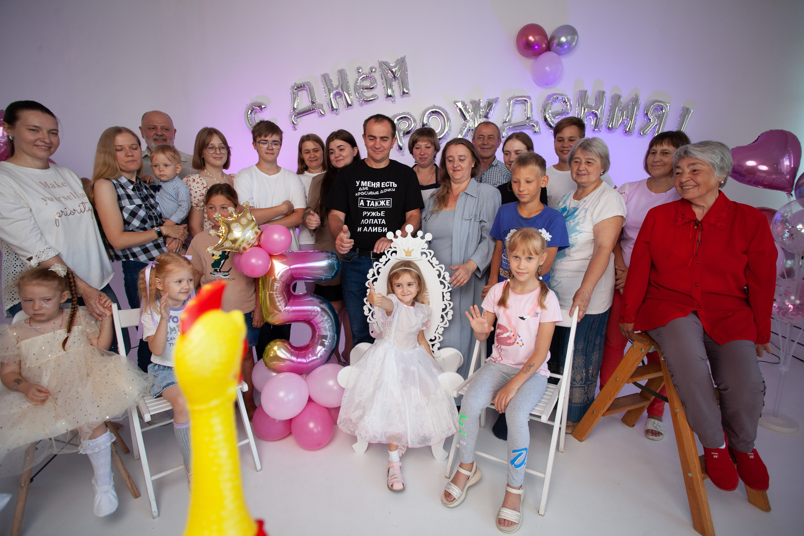 День рождения в фотостудии. Фотограф Дарья Локотко в Красноярске