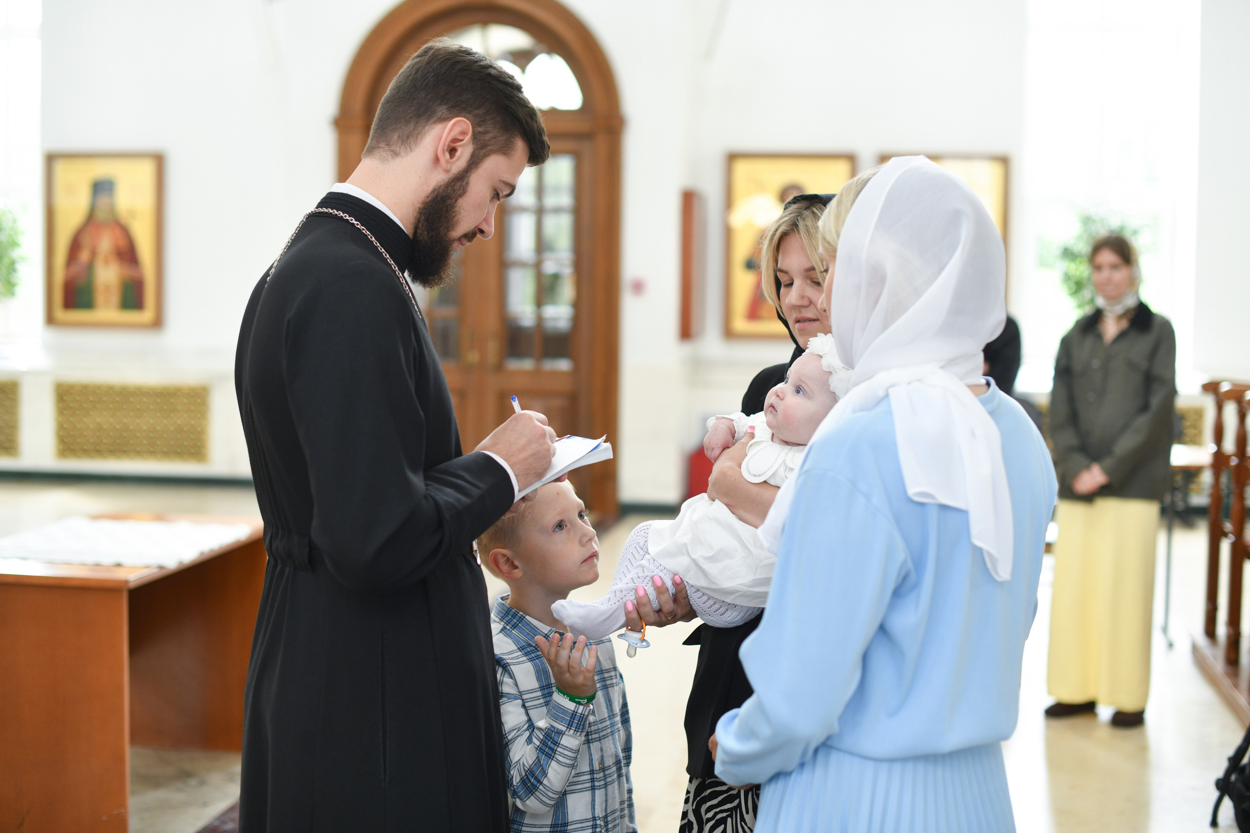Крещение Александры. Свадебный и портретный фотограф в Москве Галина Борисова