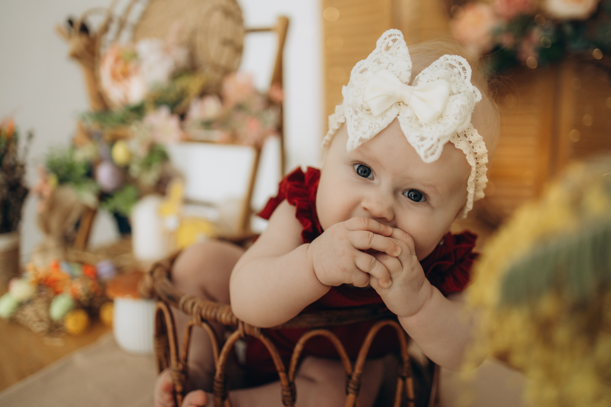 Весенняя фотосессия с кроликами. Семейный и Детский фотограф в Краснодаре Дарья Насаченко