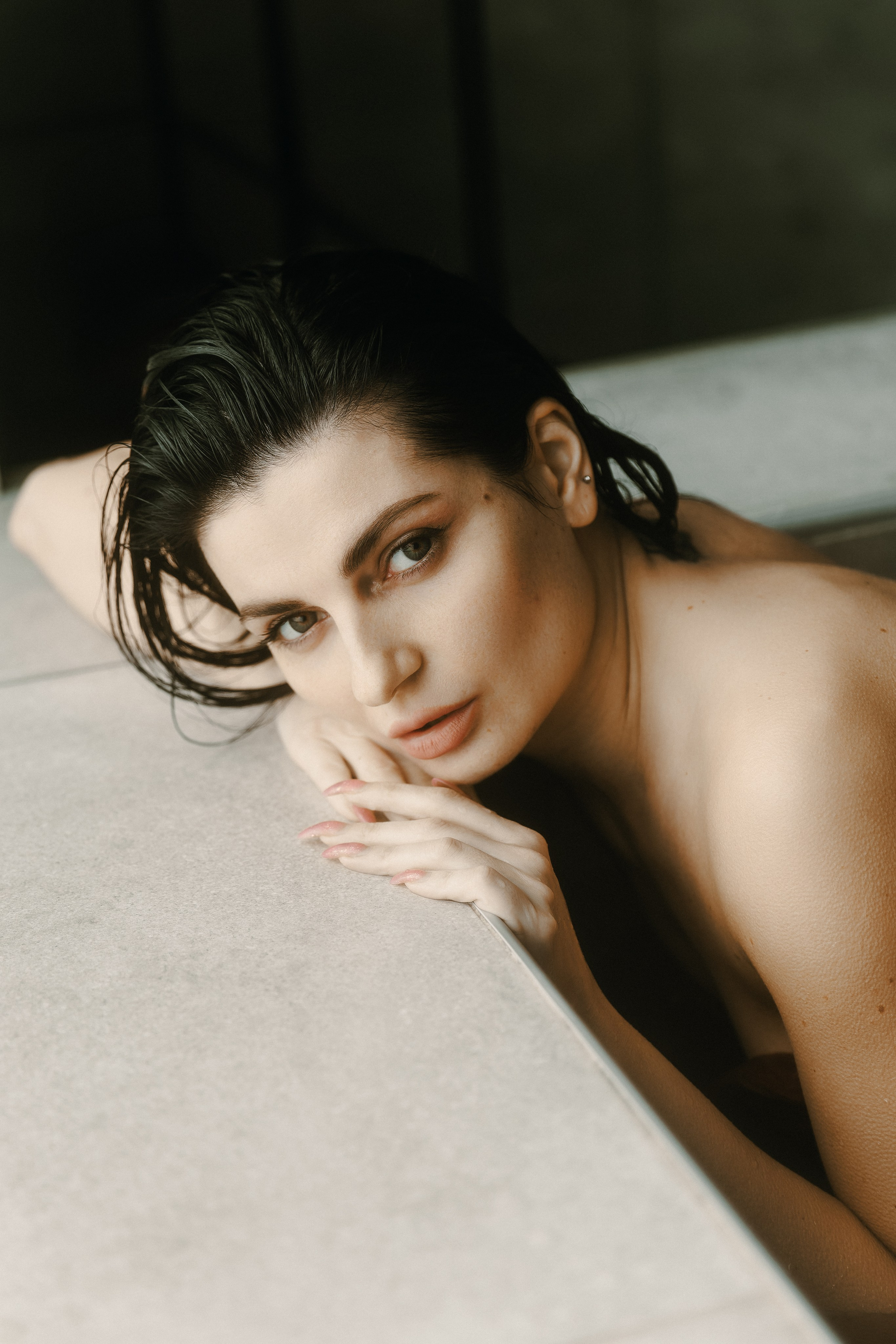 Яна — женский портрет в студии. Свадебный и портретный фотограф в Санкт-Петербурге Анна Демьянова