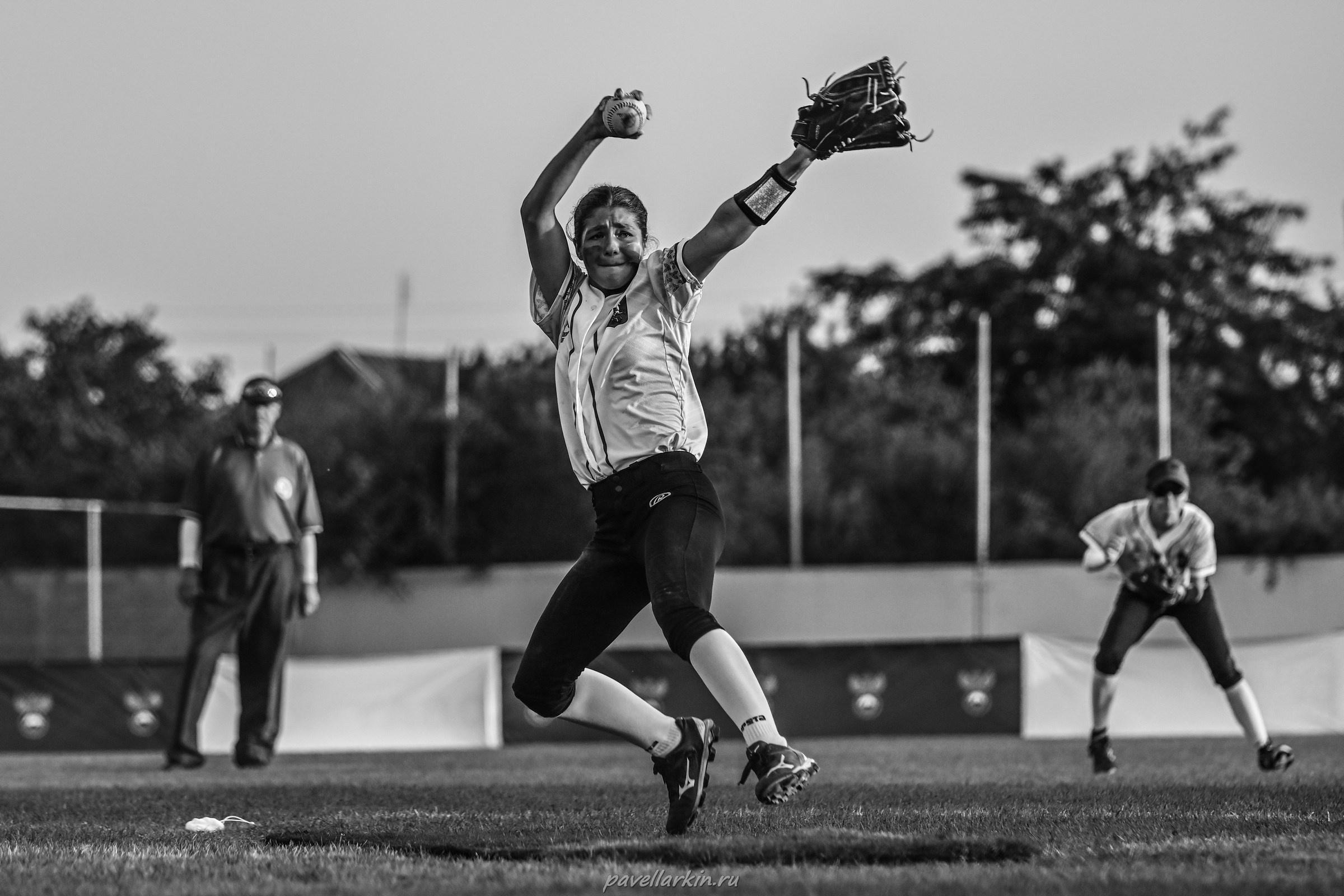 Софтбол: Финал юношеской спартакиады 2025 года. Спортивный фотограф, фотожурналист Павел Ларькин