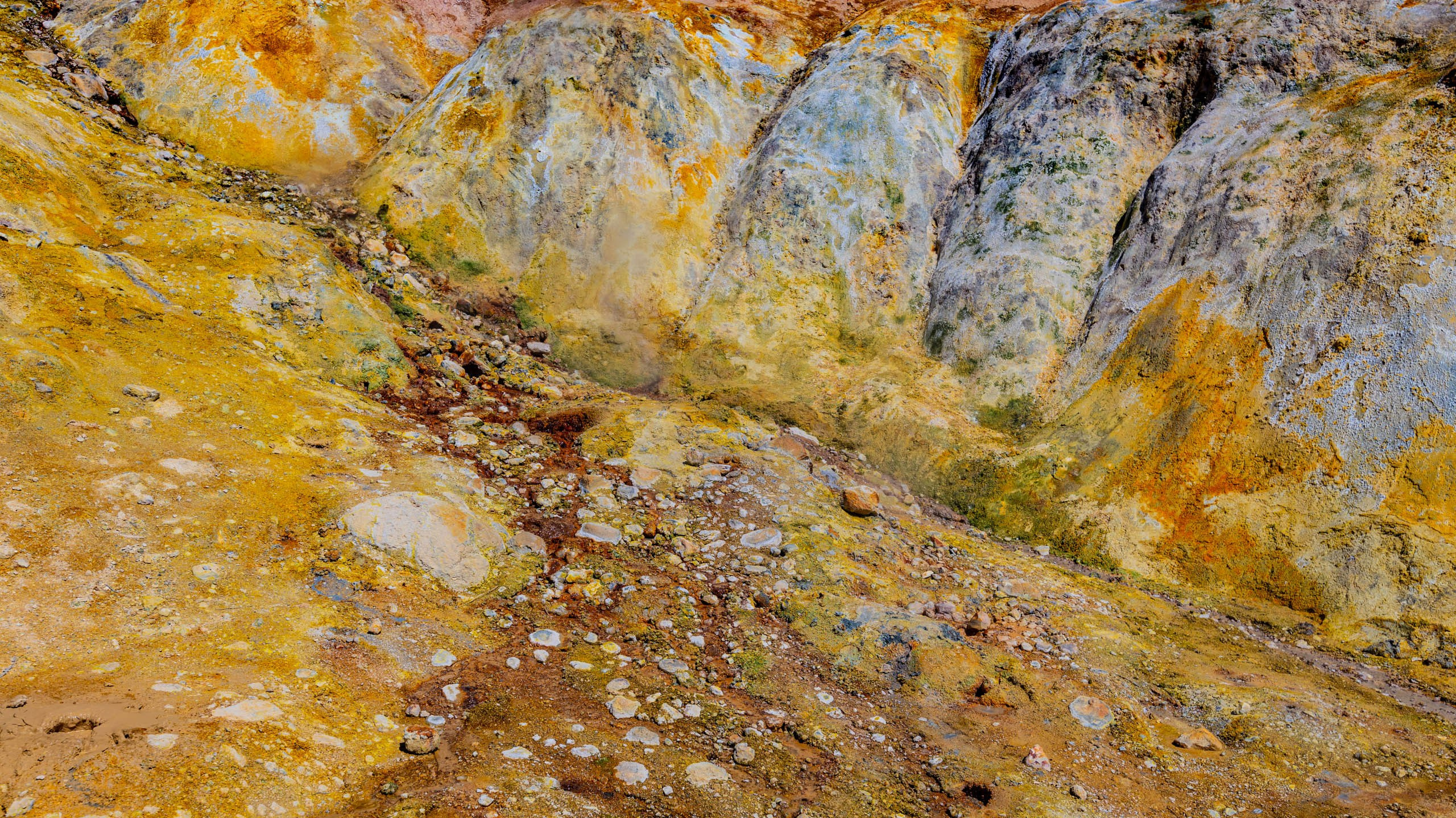 Камчатка. Вулканы. Малая долина гейзеров. Красивая фотография