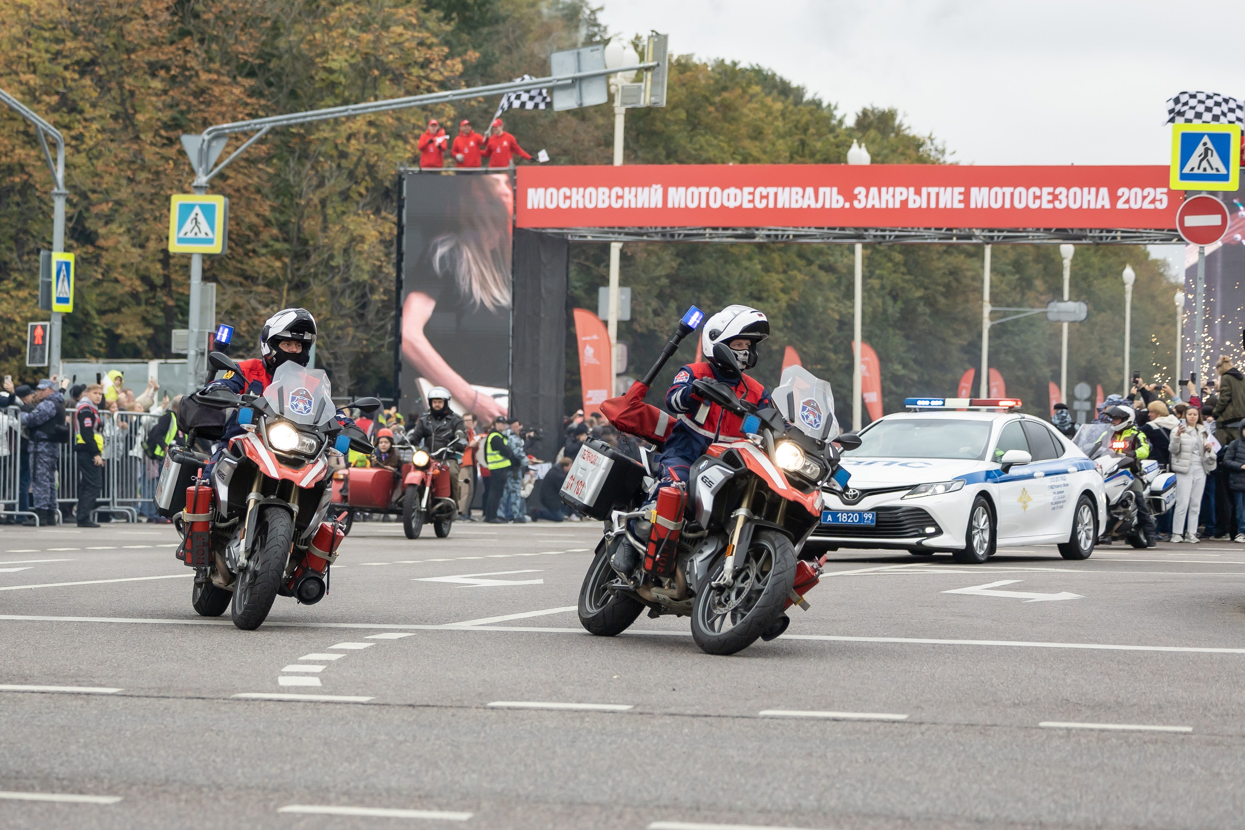 13-й Московский Мотофестиваль. Фотограф Владимир Охрименко