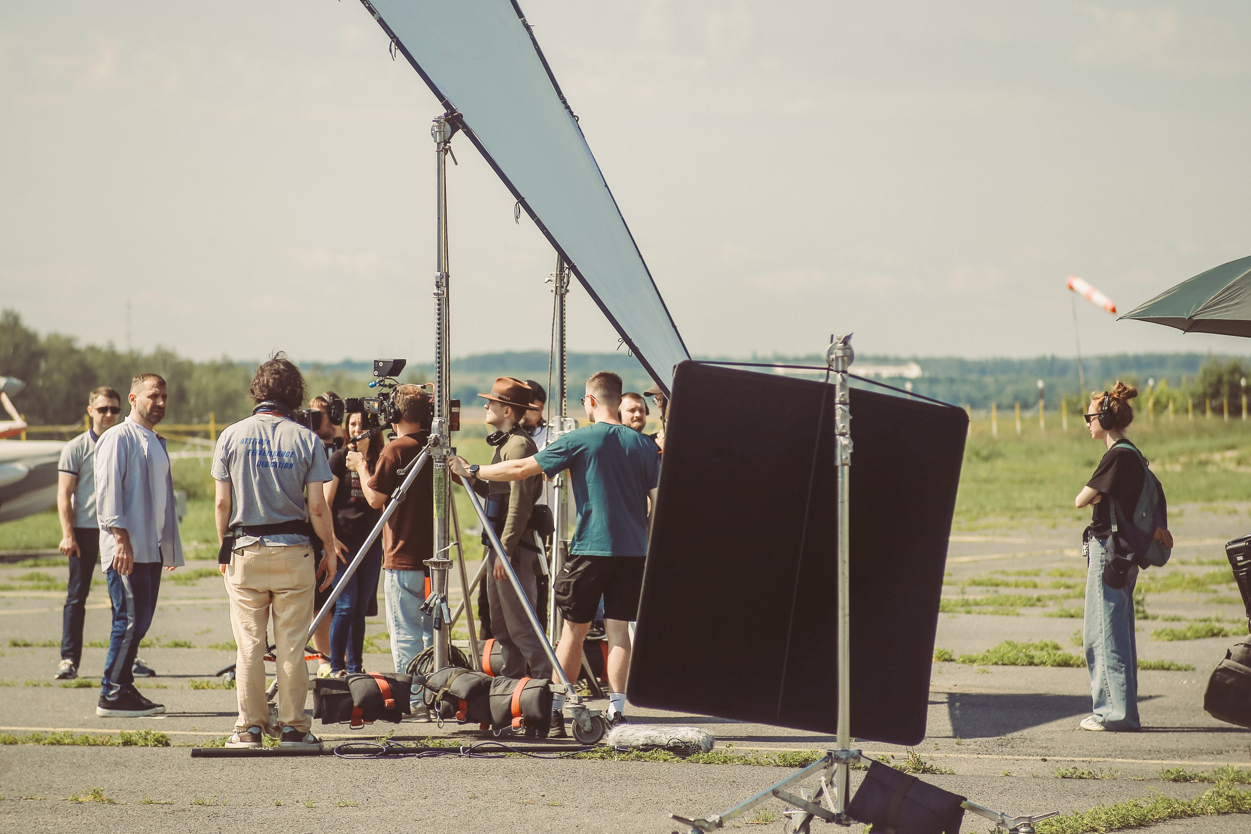 Съёмки фильма «Полёт души». Аэродром Северка. Антонина Морозова, профессиональный семейный фотограф видеограф