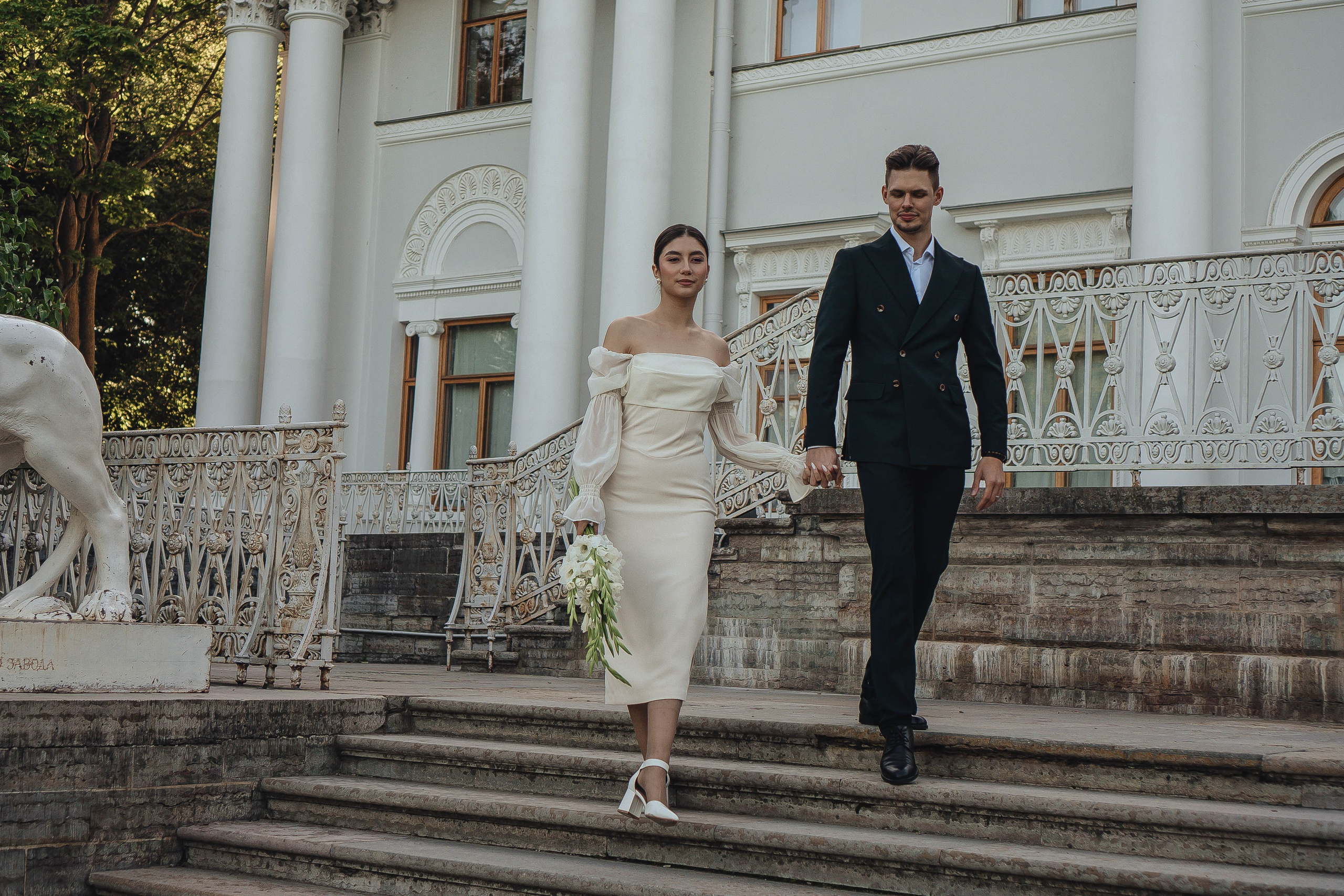 СВАДЕБНАЯ СЬЕМКА НА РАССВЕТЕ НА ЕЛАГИНОМ ОСТОРОВЕ. Профессиональный фотограф, Санкт-Петербург — Виктория Богомолова