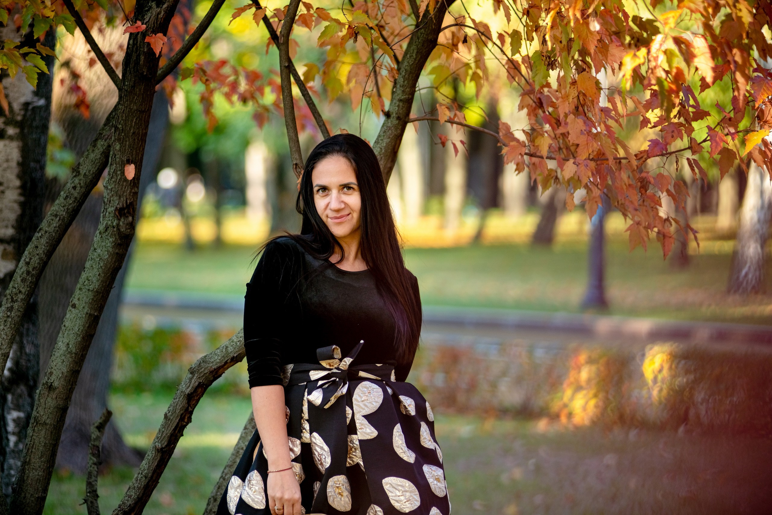 Осенняя фотосессия Кати. Репортажный фотограф в Москве