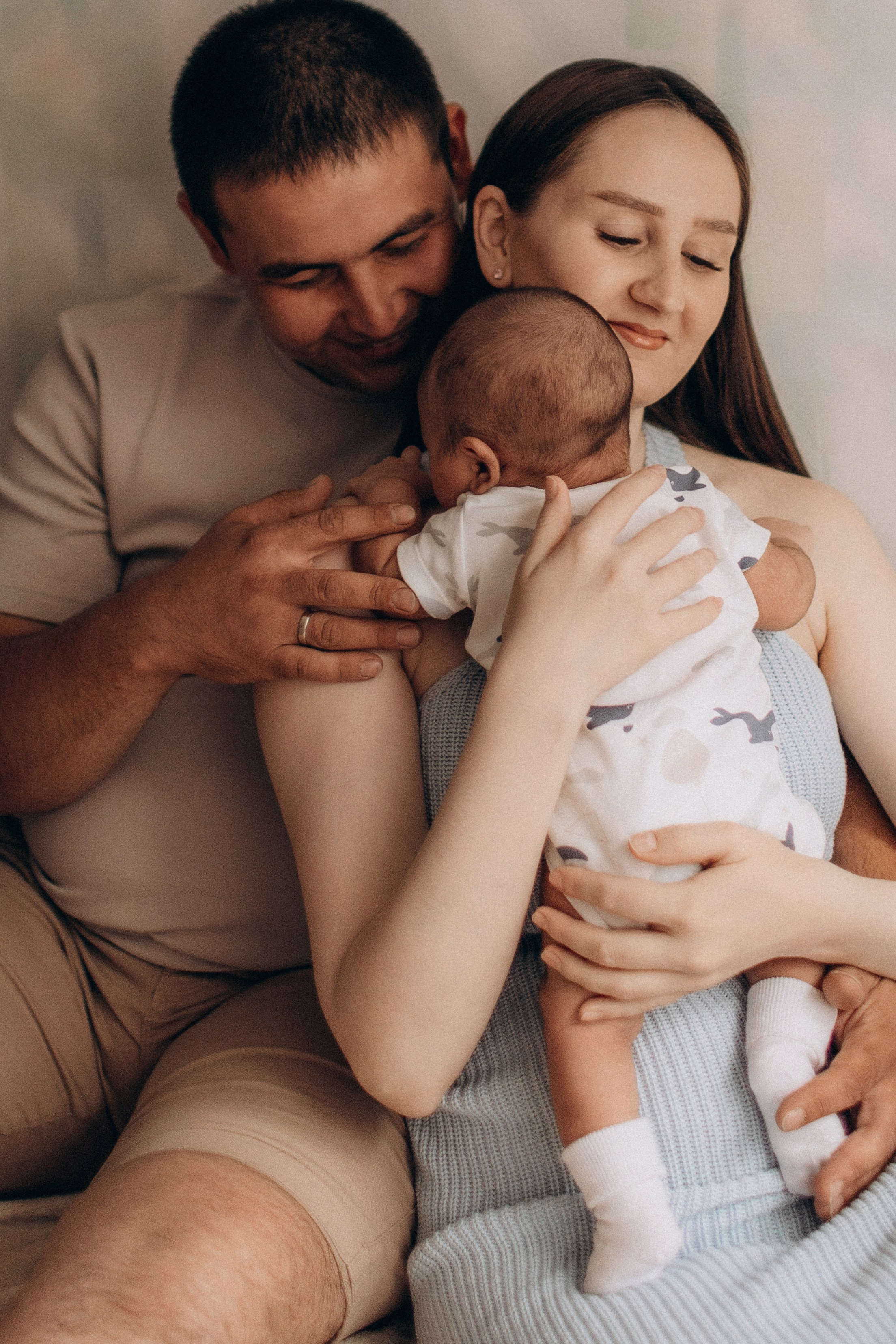 Камилю 1 месяц. Семейная съемка — это красивый способ признаться своей семье в любви