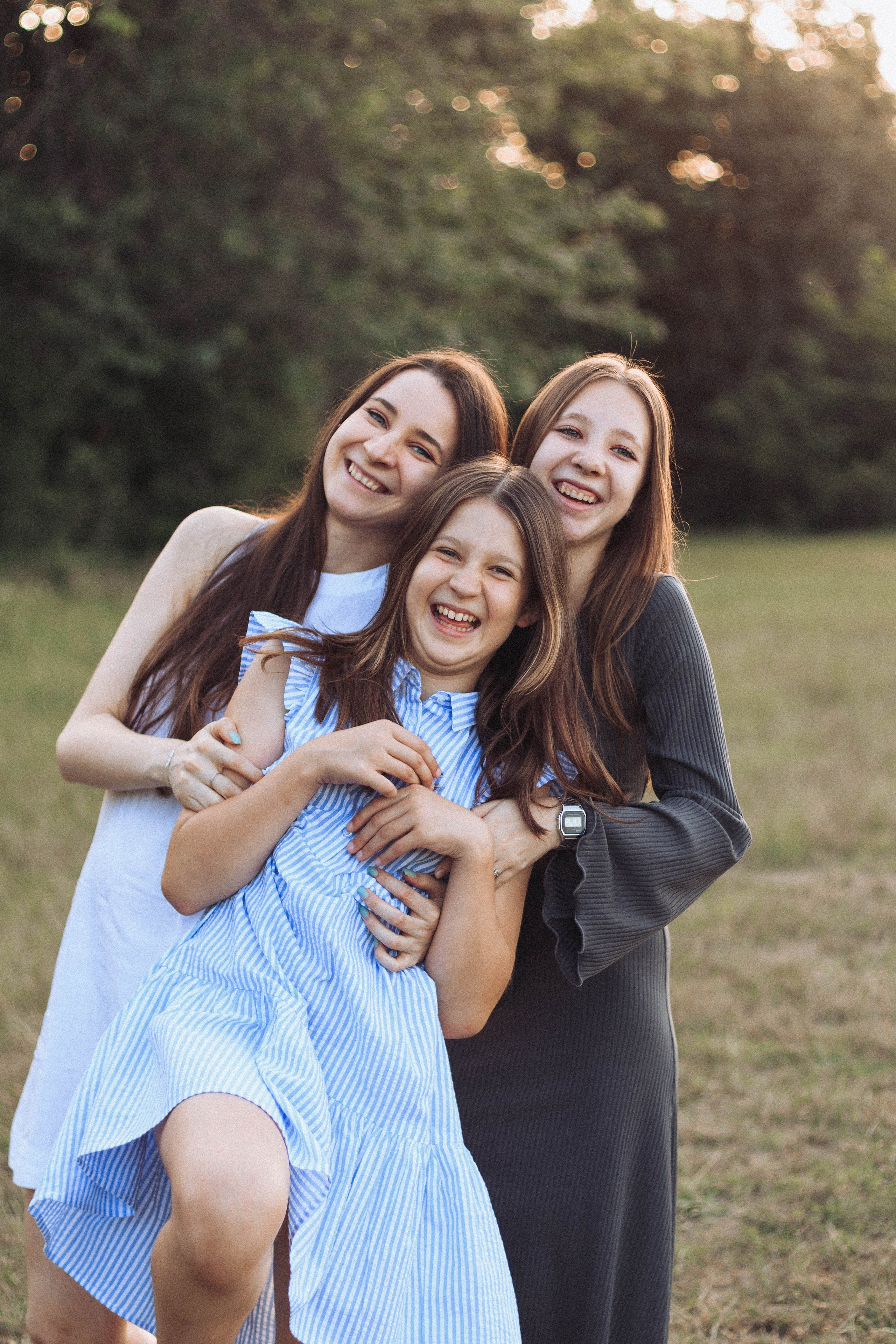 Дмитрий и Наталья с дочками. Фотограф в Краснодаре Ксения Мархинина