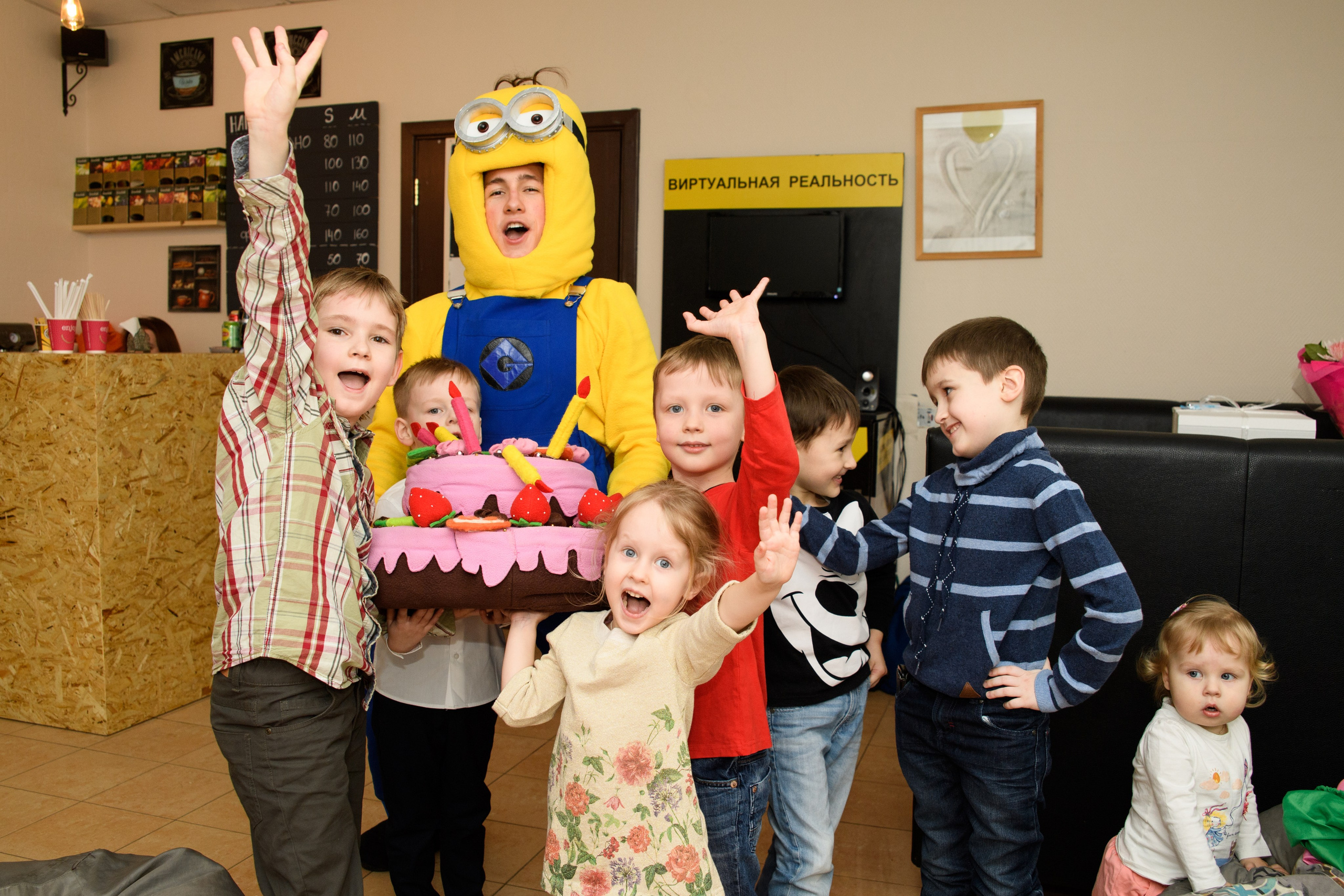 Съемка детских праздников. Фотограф Андрей Русов. Официальный сайт