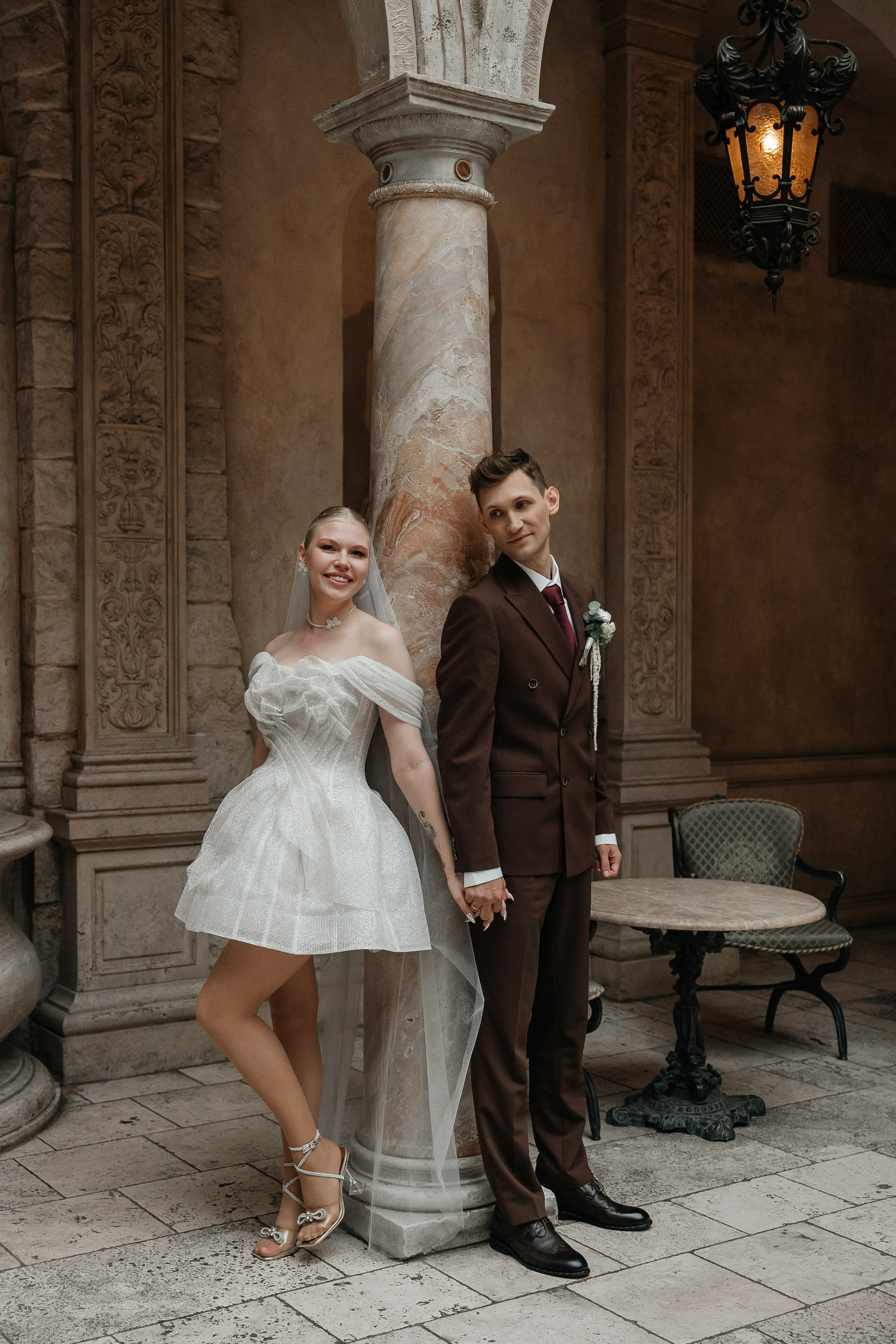 Свадебная фотосессия в ресторане Турандот