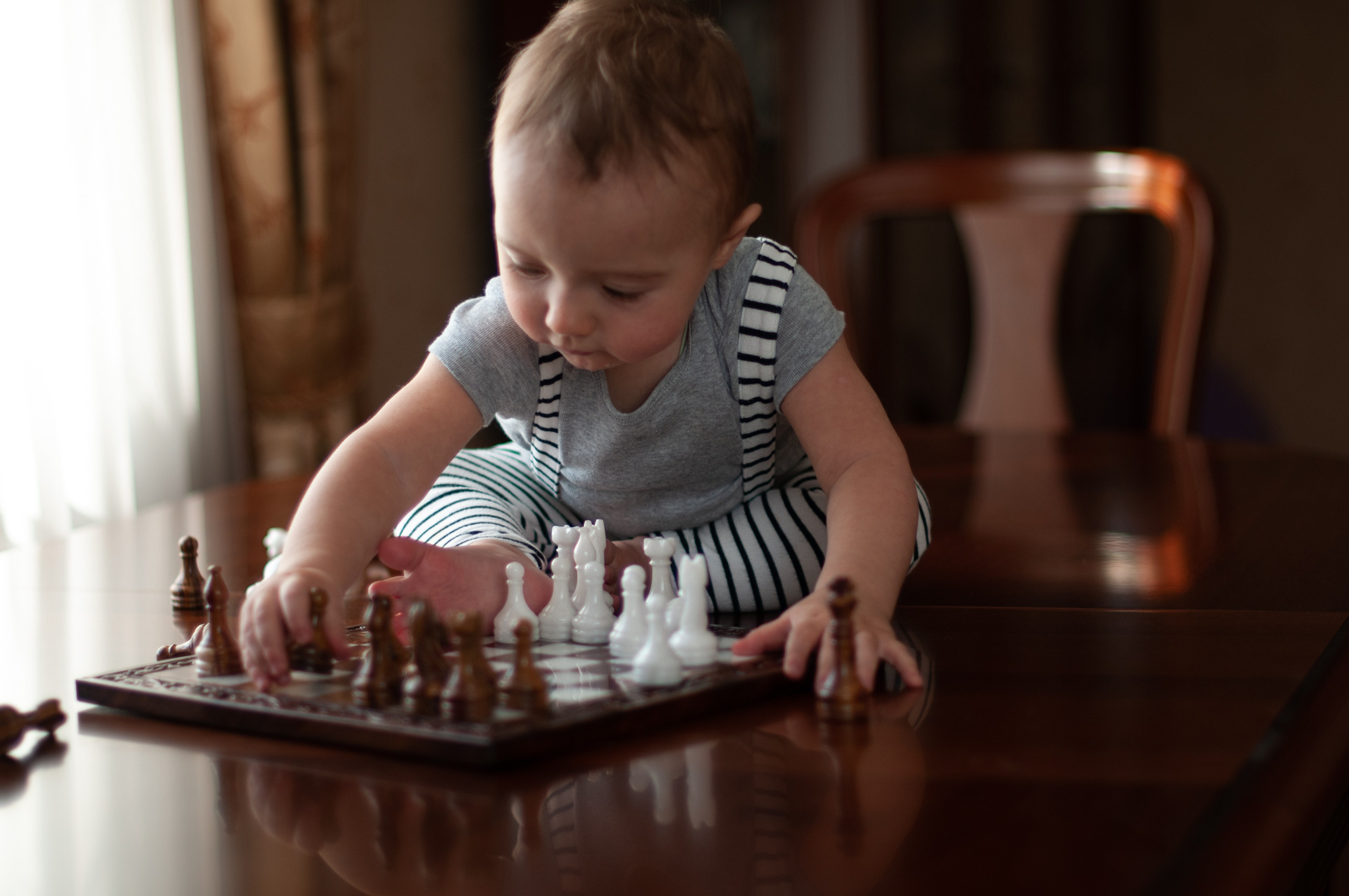 Little Children at a Photo Shoot. Photographer: Oksana Lomnova