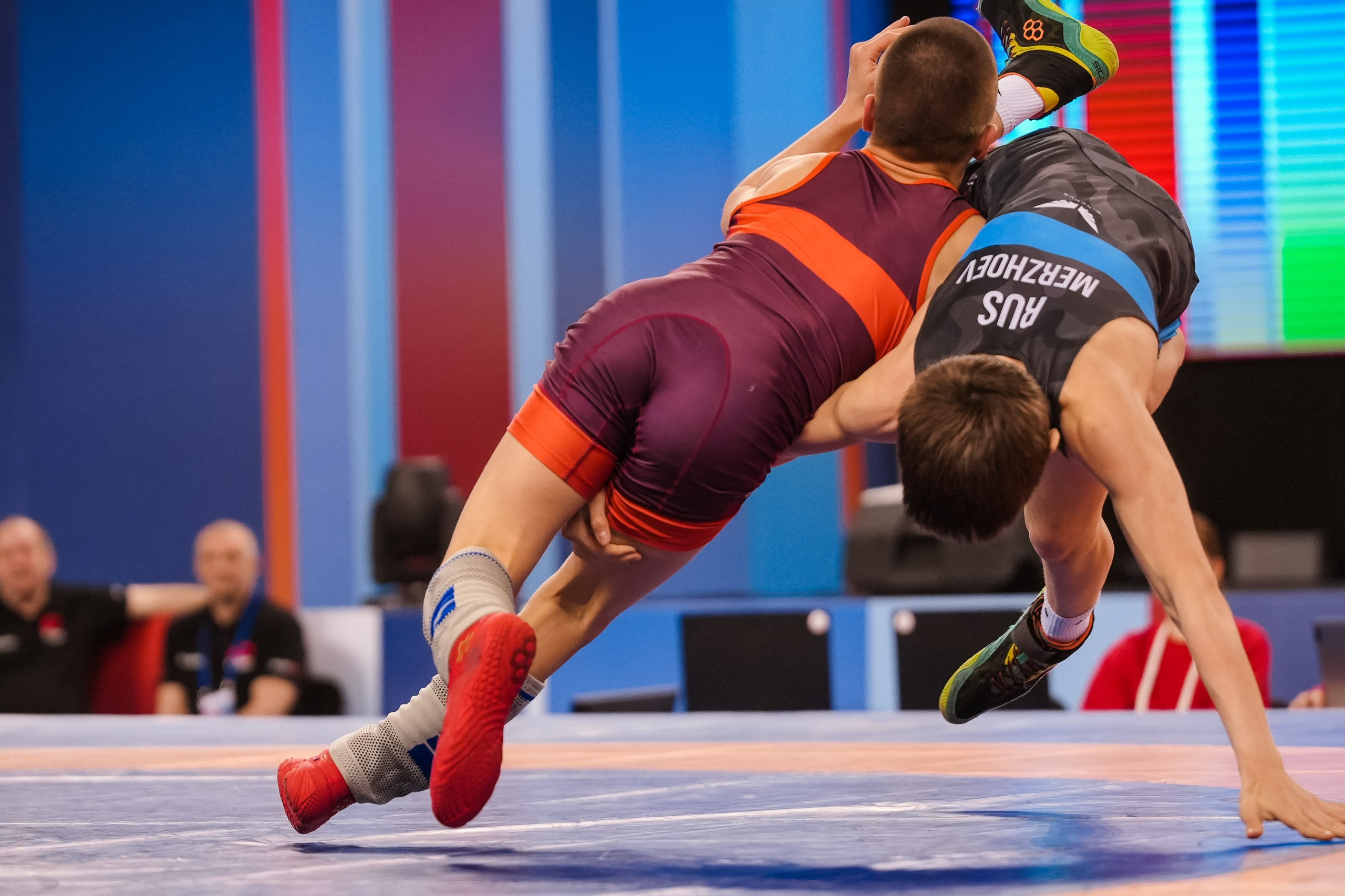 Первенство России по вольной борьбе среди юношей до 16 лет. Красноярск 2025. Фотограф Анна Герман. Красноярск