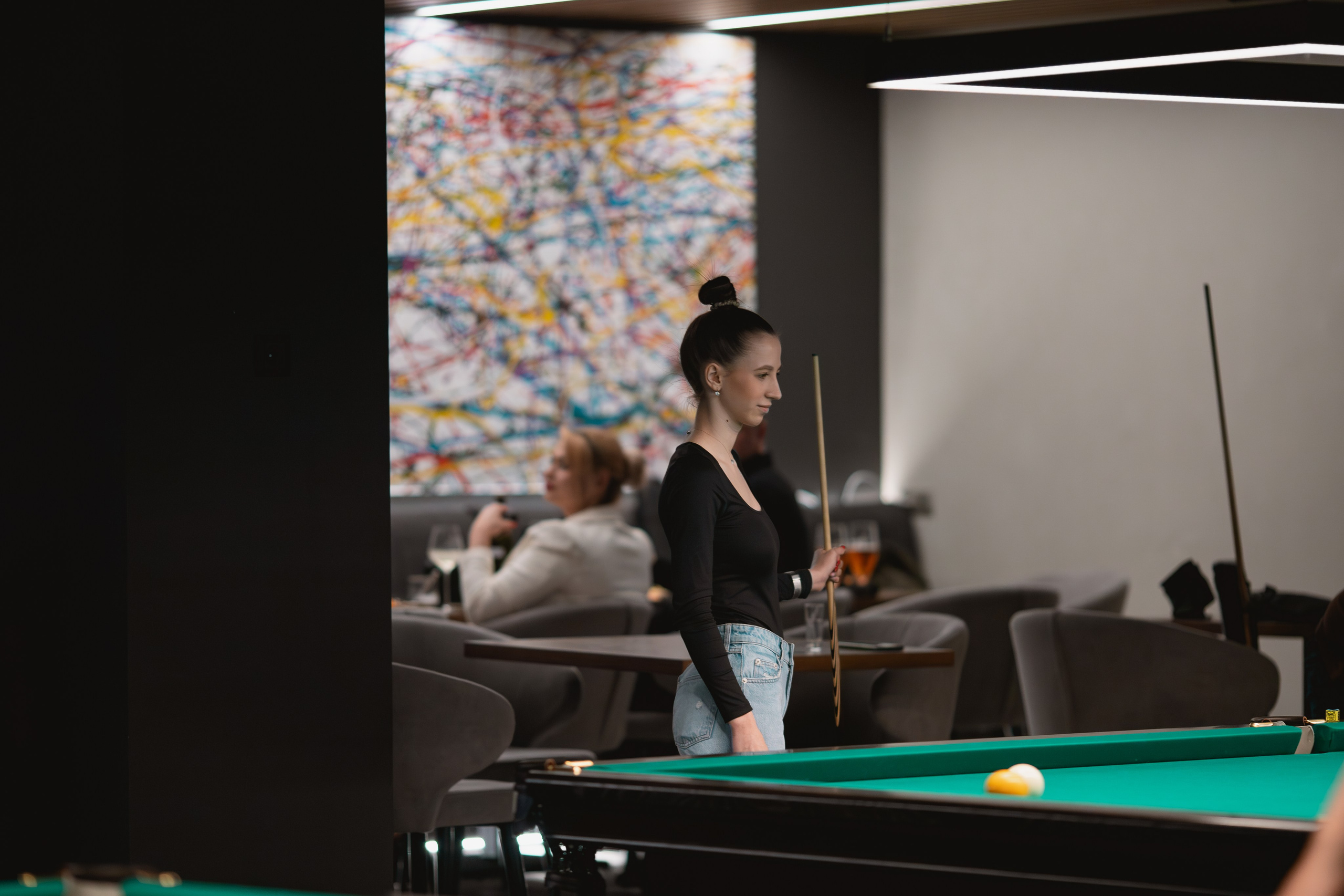 День космонавтики в бильярдном клубе «Первый». Портретный и репортажный фотограф в Воронеже: Анастасия Пузикова