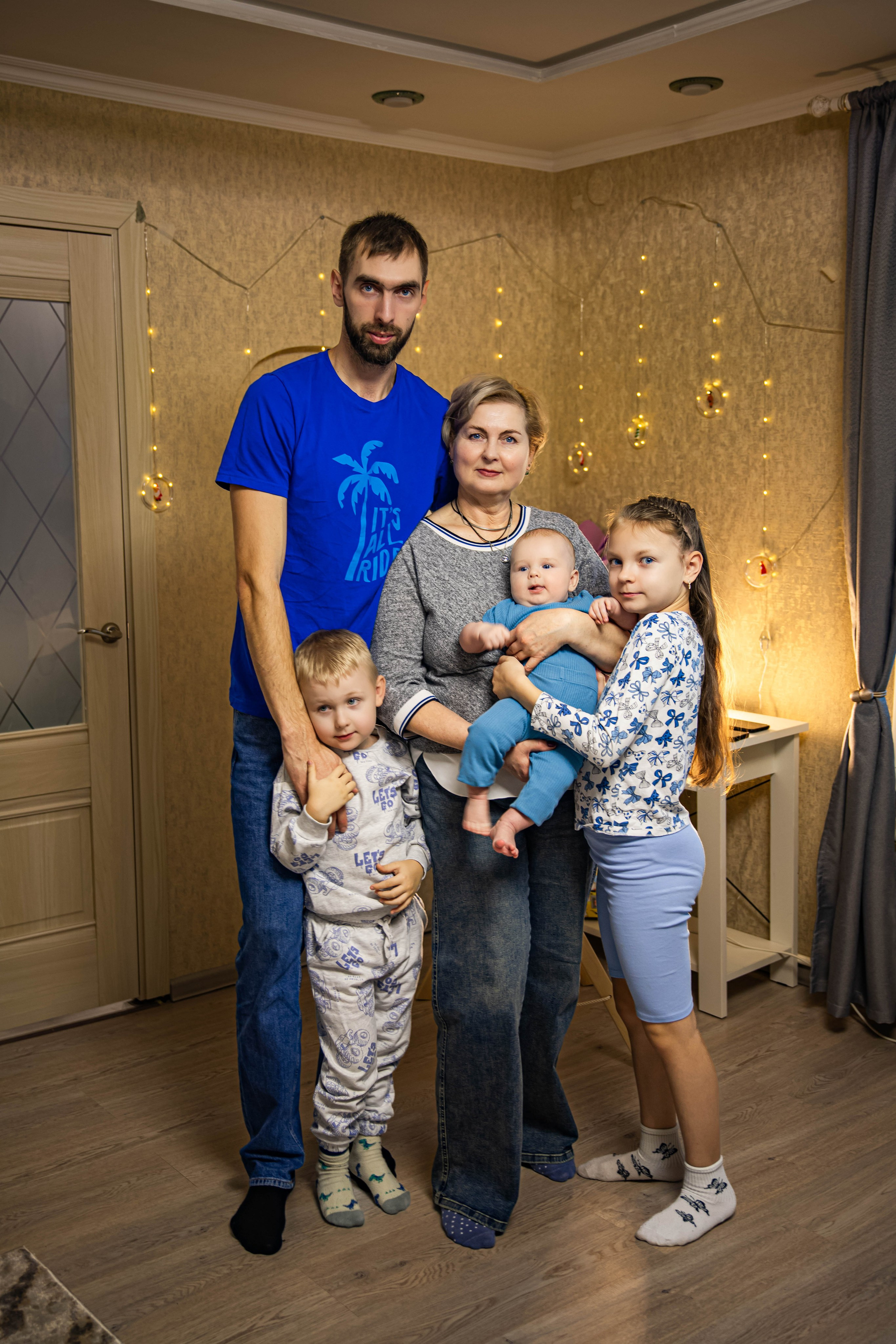 Семья. Фотограф Дарья Маташкова