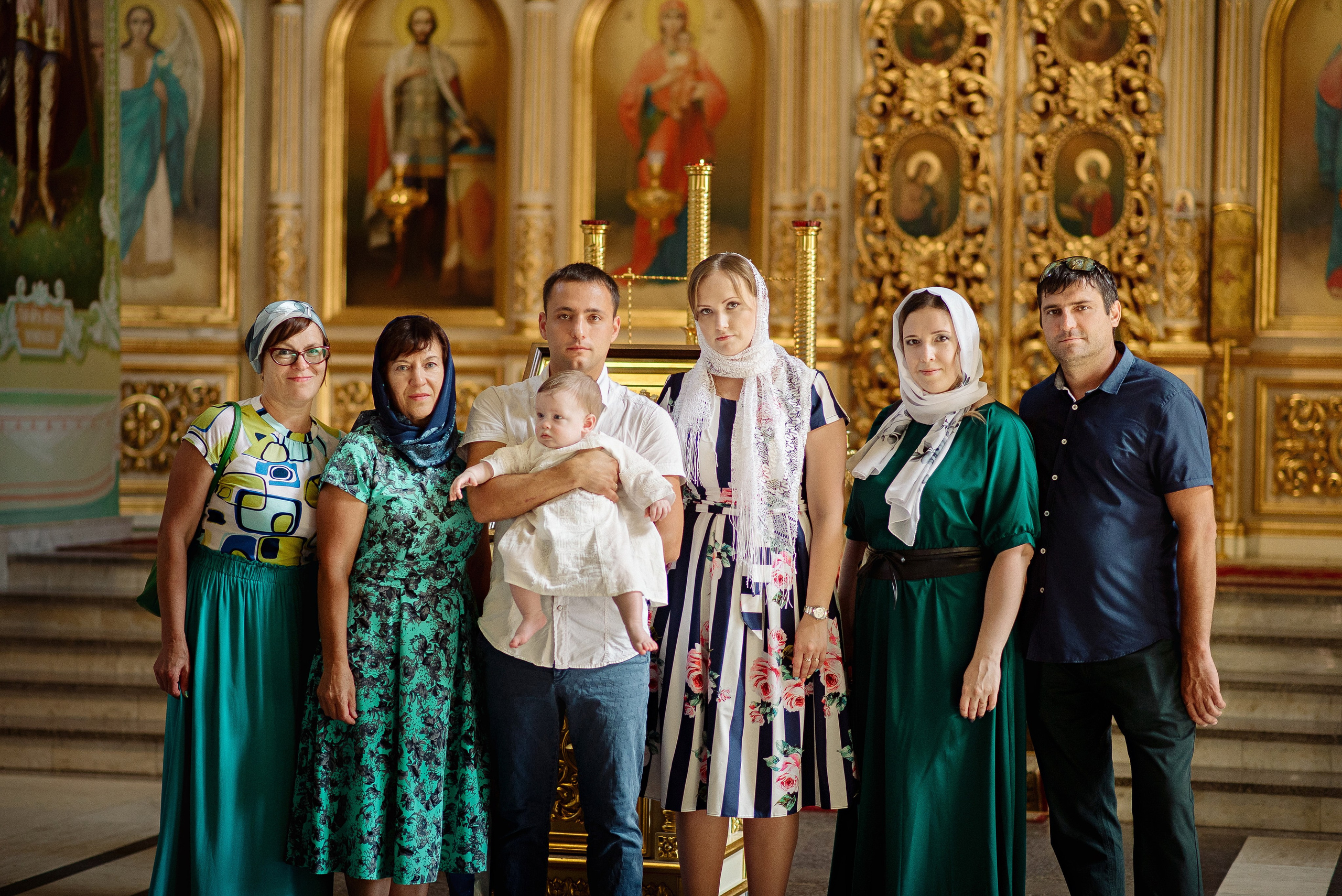 Крещение Сашули. Фотограф Мария Стрелкова