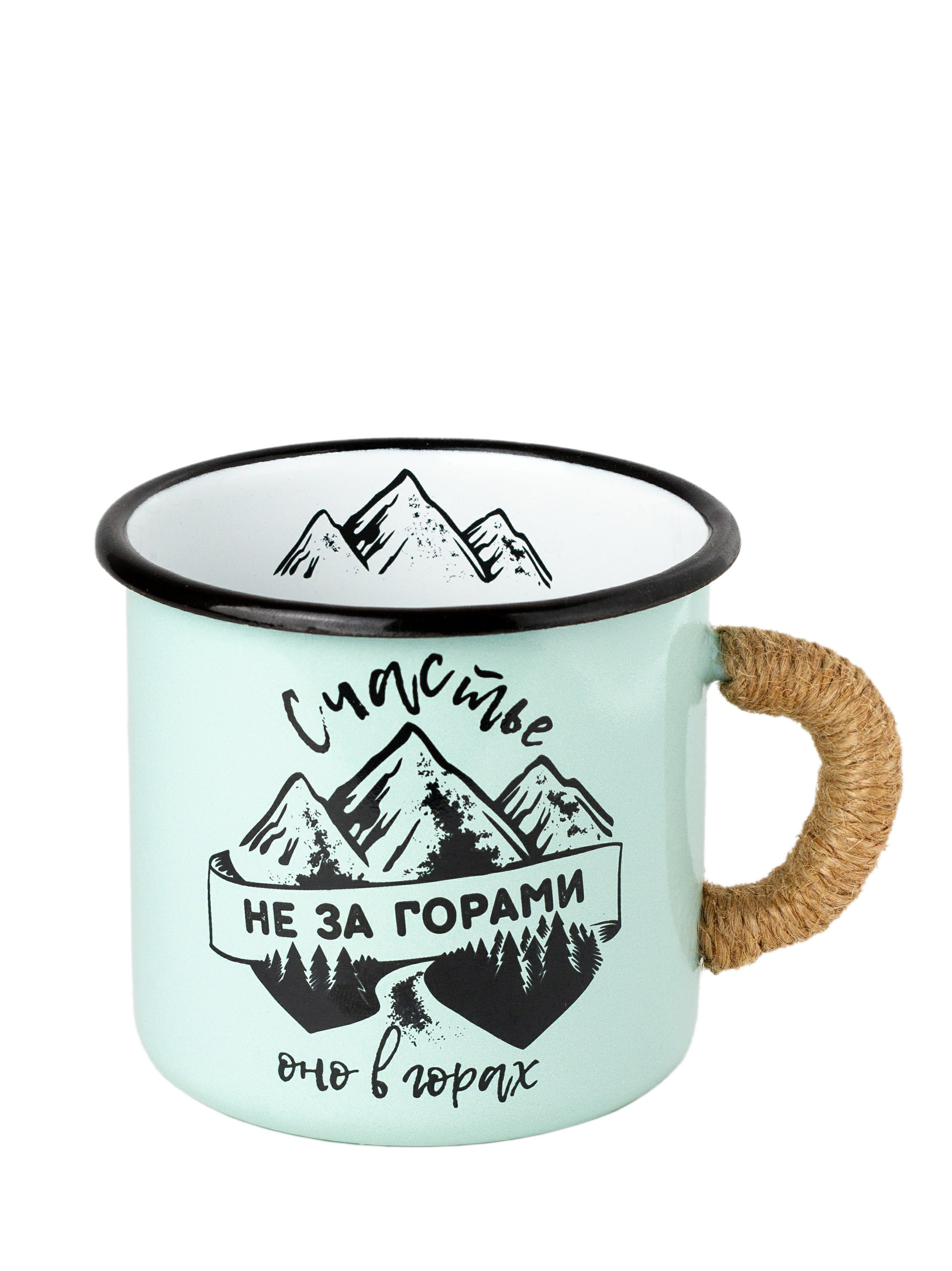 Кружка на белом фоне