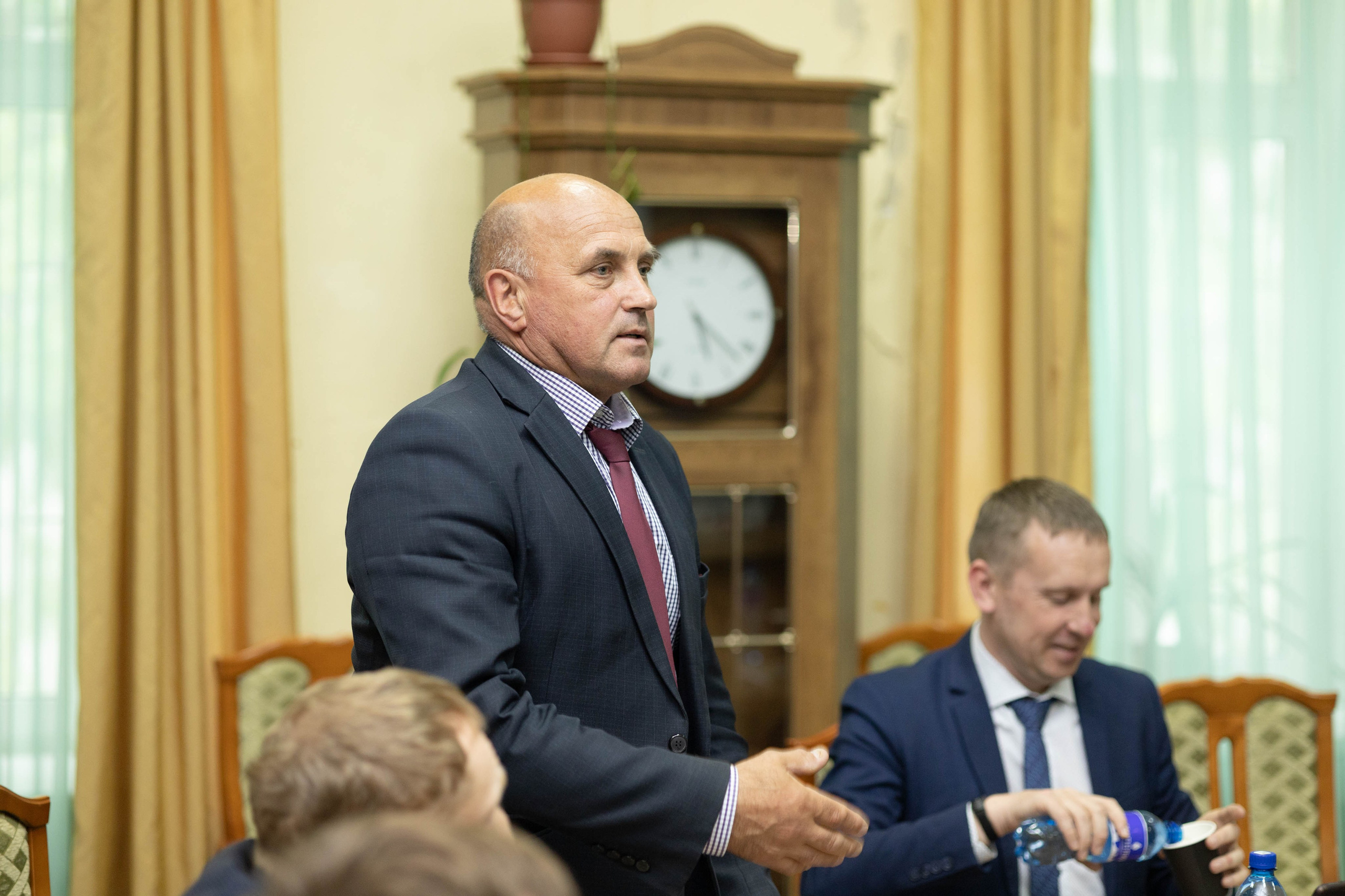 Награждение шахматной федерации