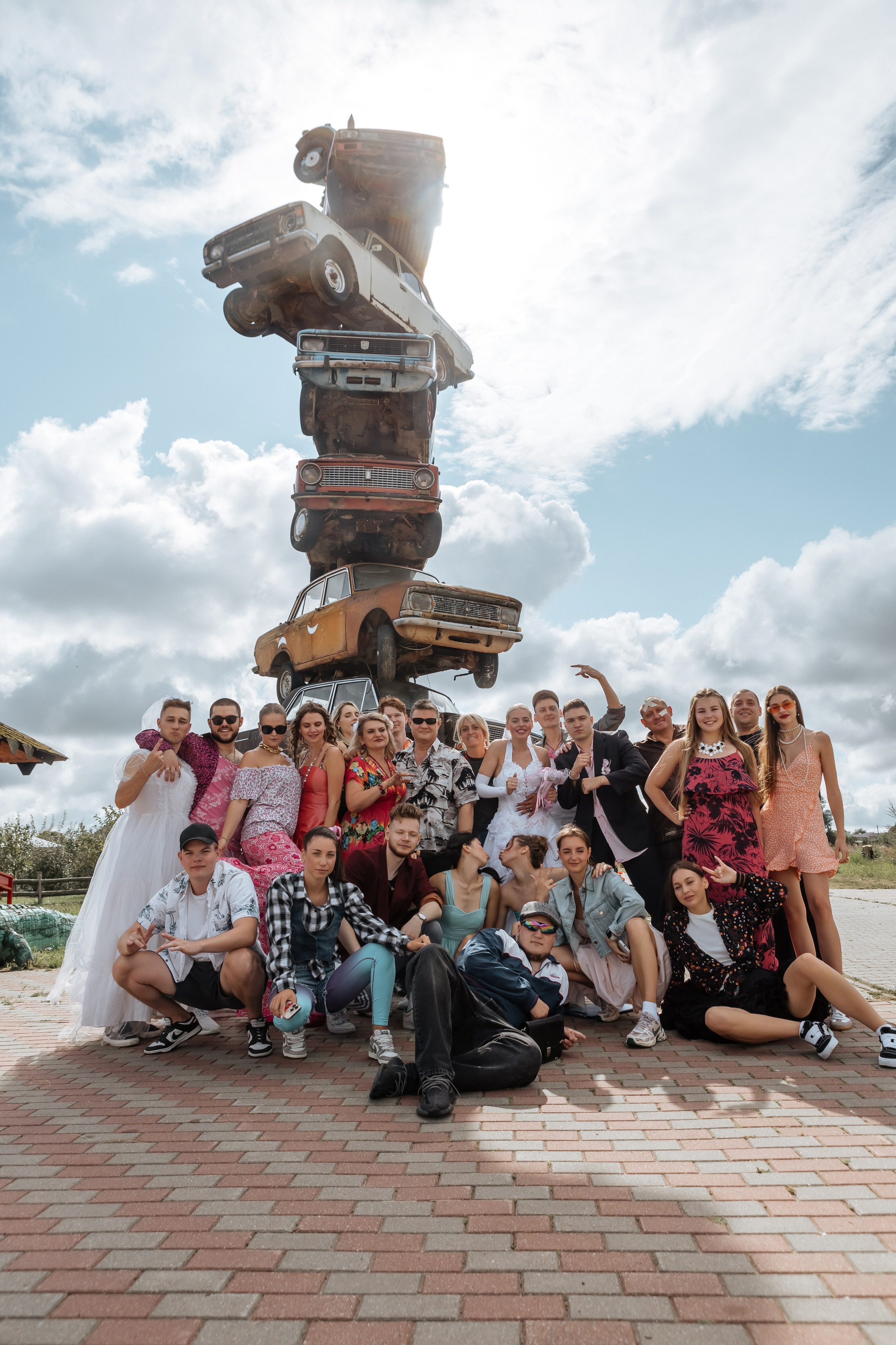 Свадьба в стиле 90х. Свадебный фотограф  Калининград | Москва|