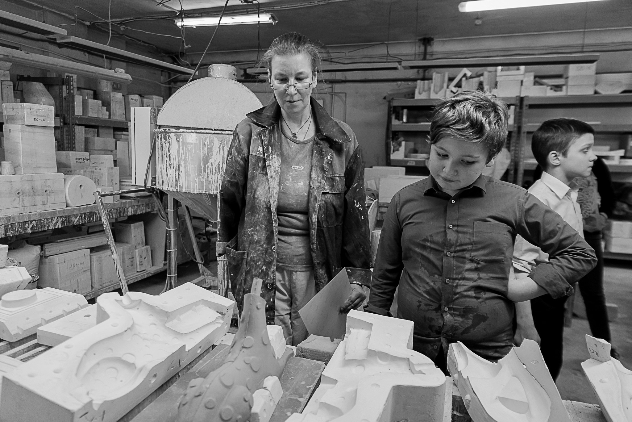 Экскурсия в цех по производству керамики. Свадебный и семейный фотограф из Санкт-Петербурга Климов Анатолий