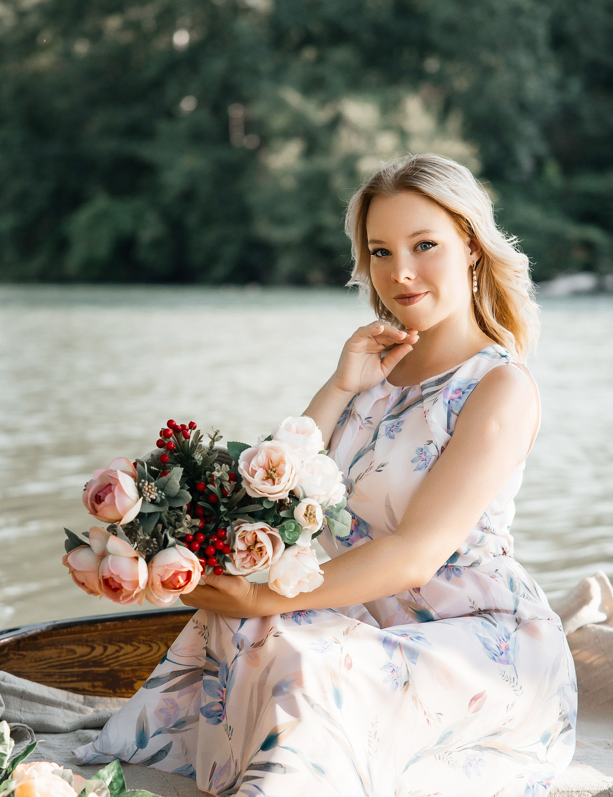 Цветочная лодка. Семейный и детский фотограф в Краснодаре Ксения Новикова