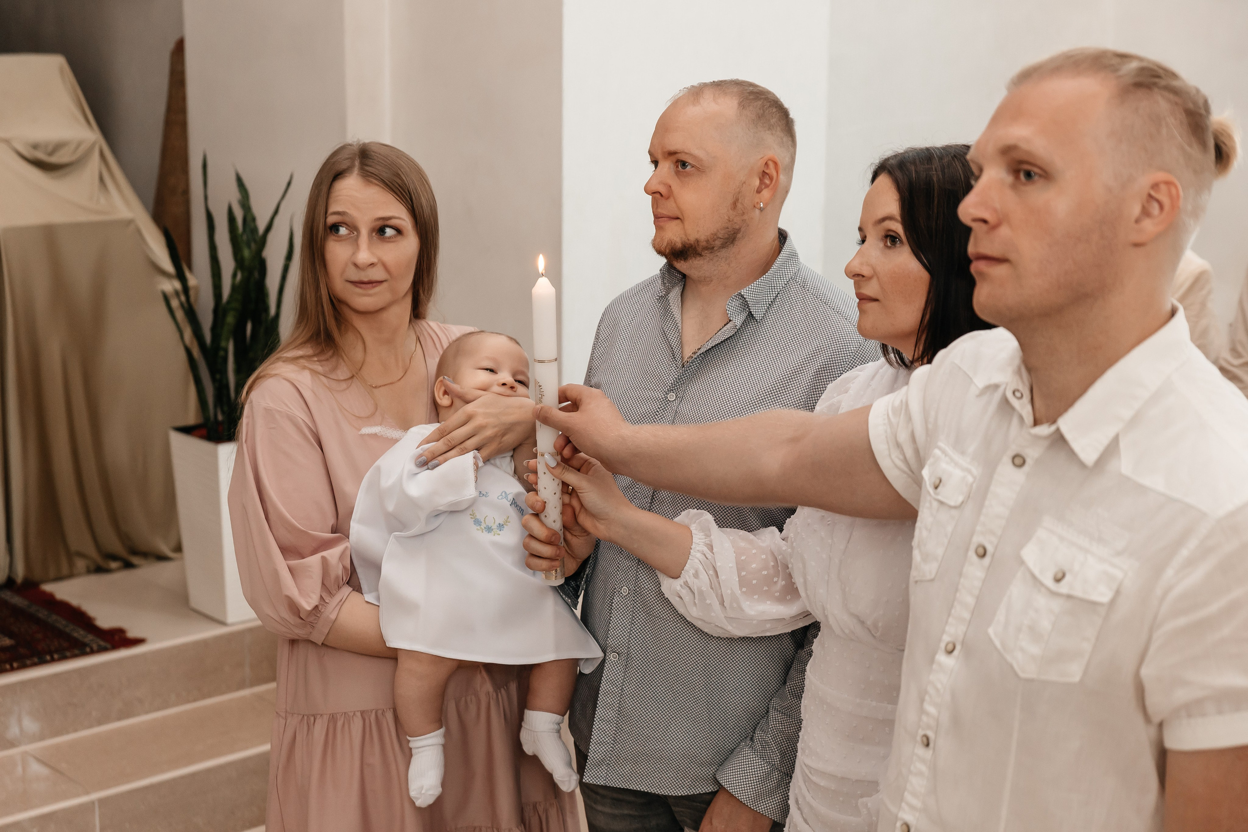 Крещение Адама. Семейный фотограф Минск Усова Ольга