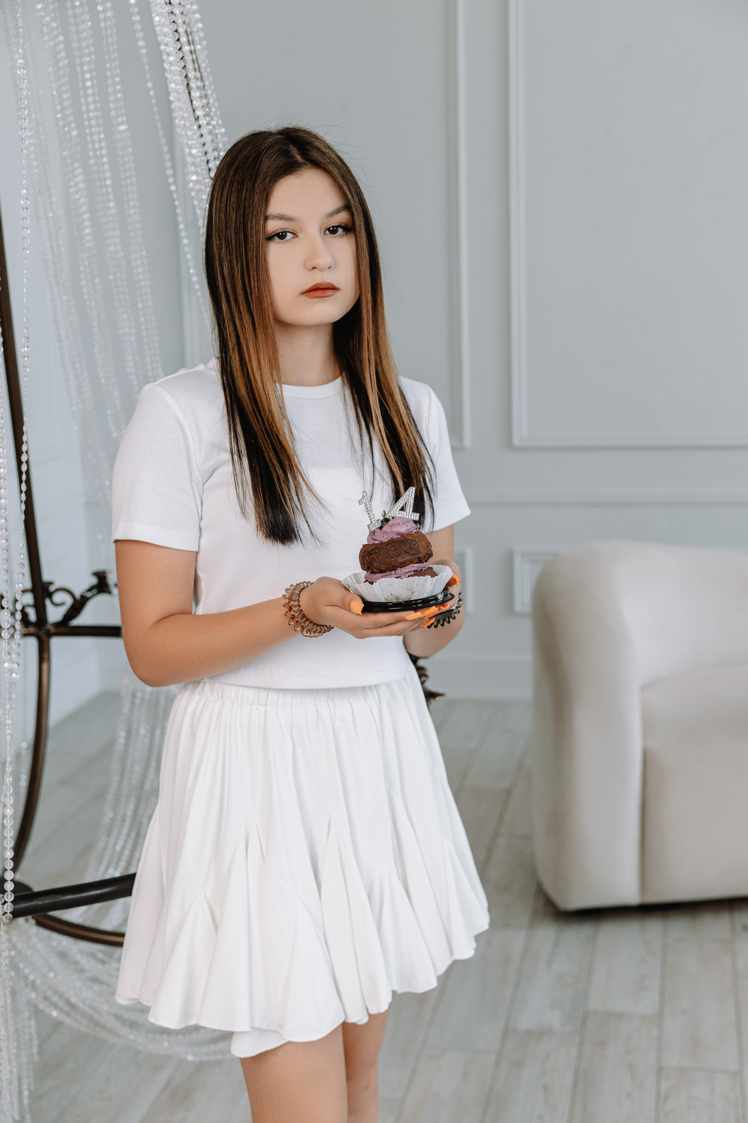 Евгения, Михаил и Дарина и собачка Чарли. Фотограф Воронеж Варвара